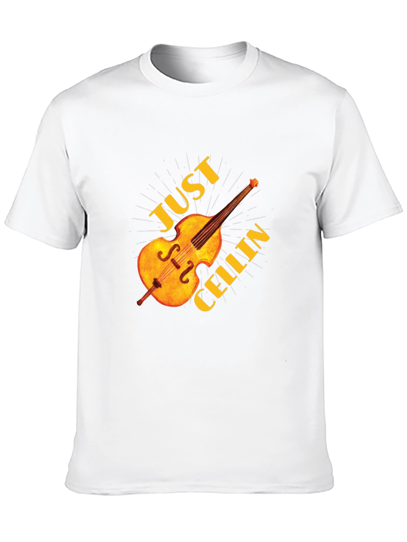 Just Chillin Cello Graphic T-Shirt