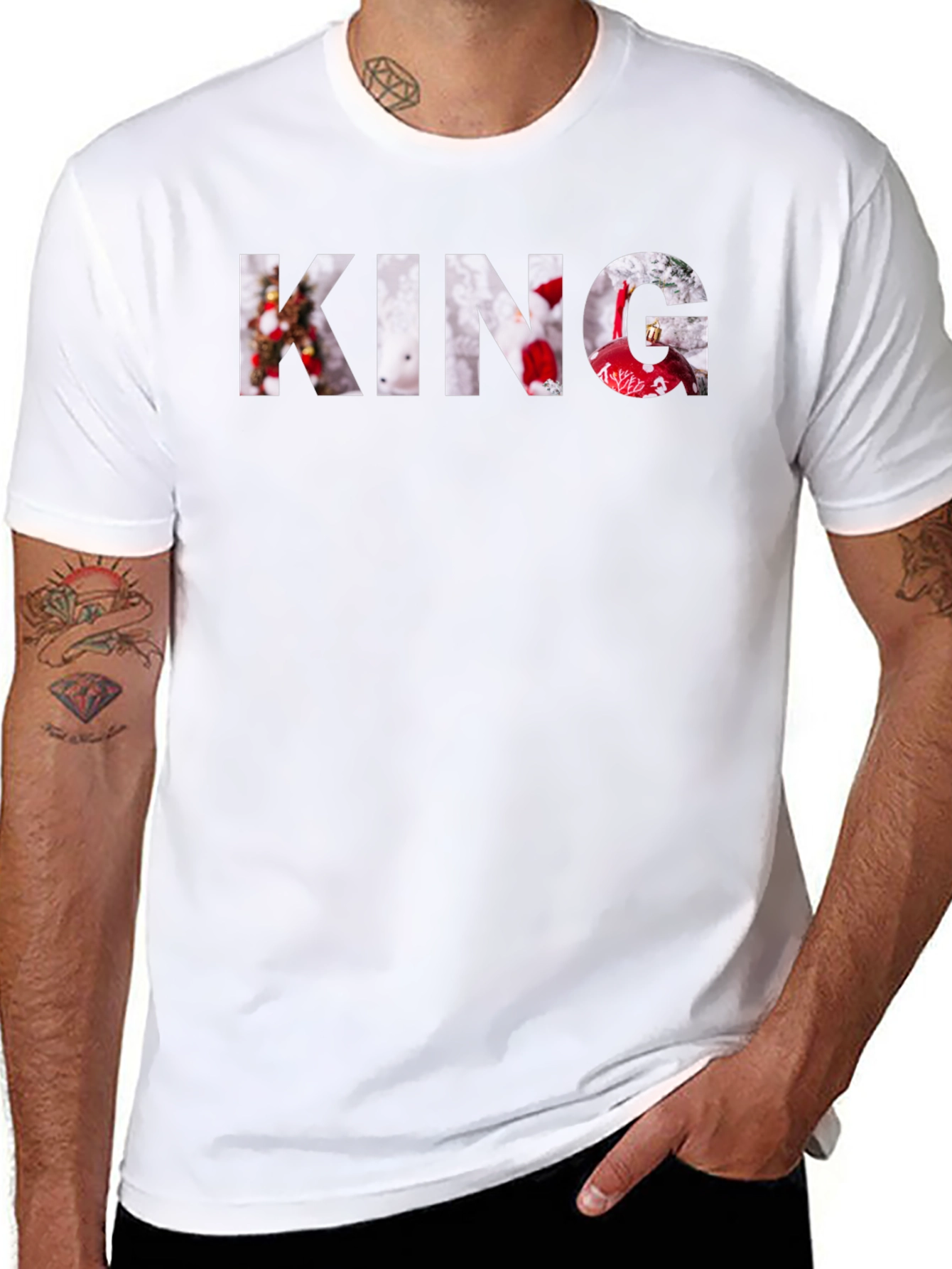 King Christmas T-Shirt: Holiday Festive Tee
