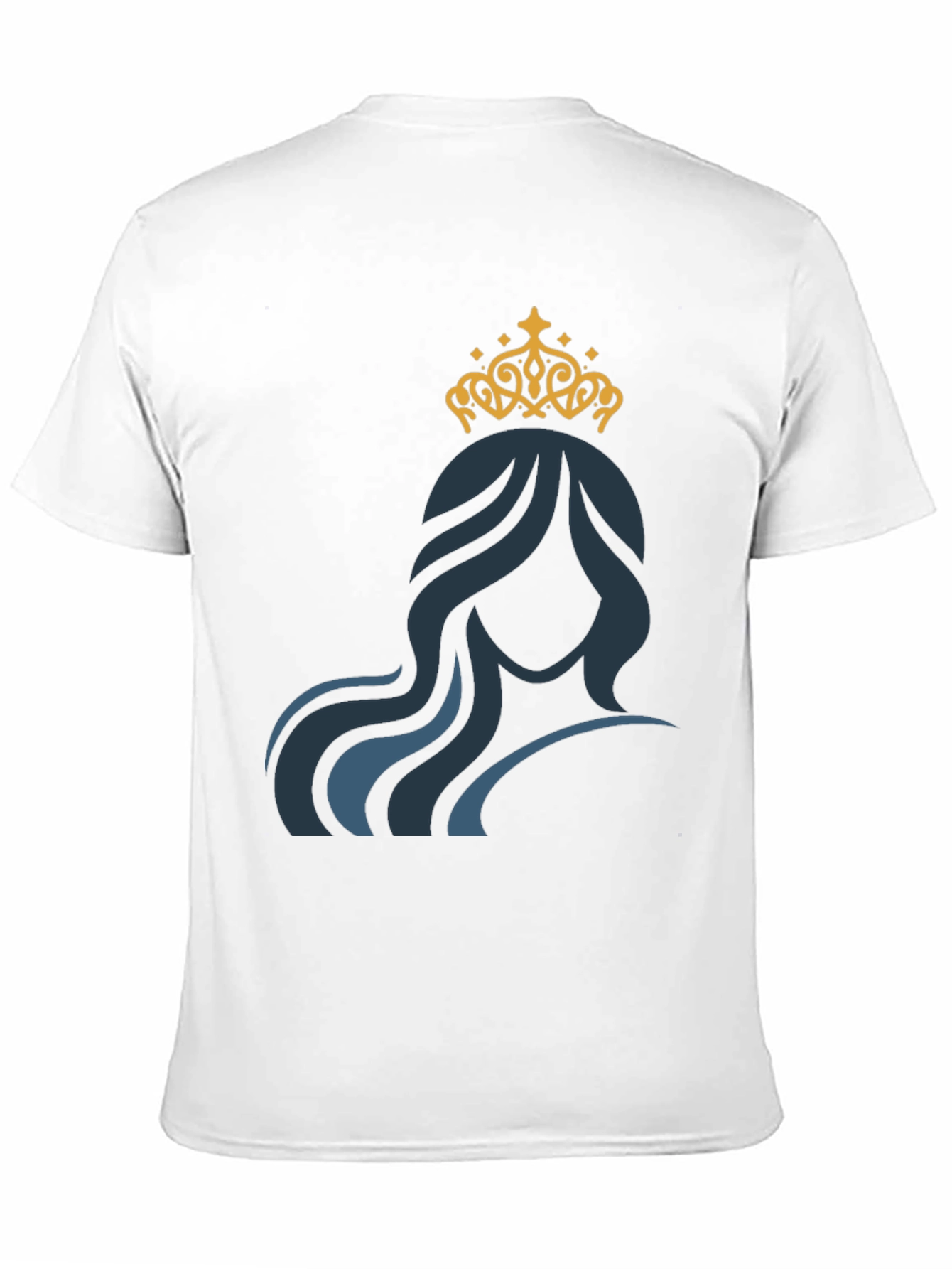 Elegant Queen Silhouette Graphic T-Shirt