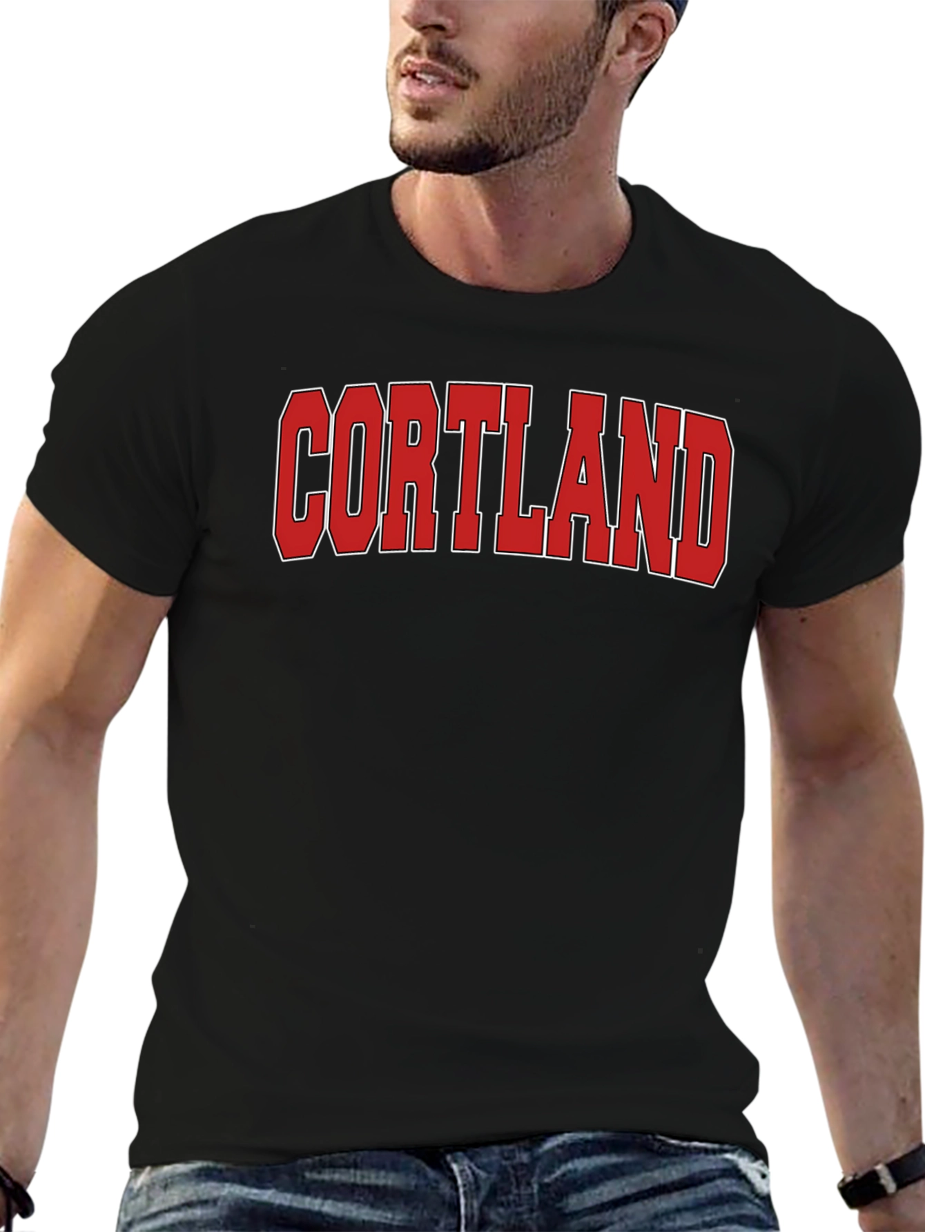 Cortland Black T-Shirt