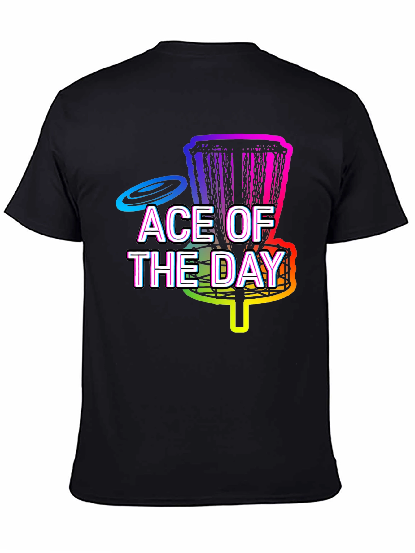 Ace of the Day Disc Golf Graphic Tee