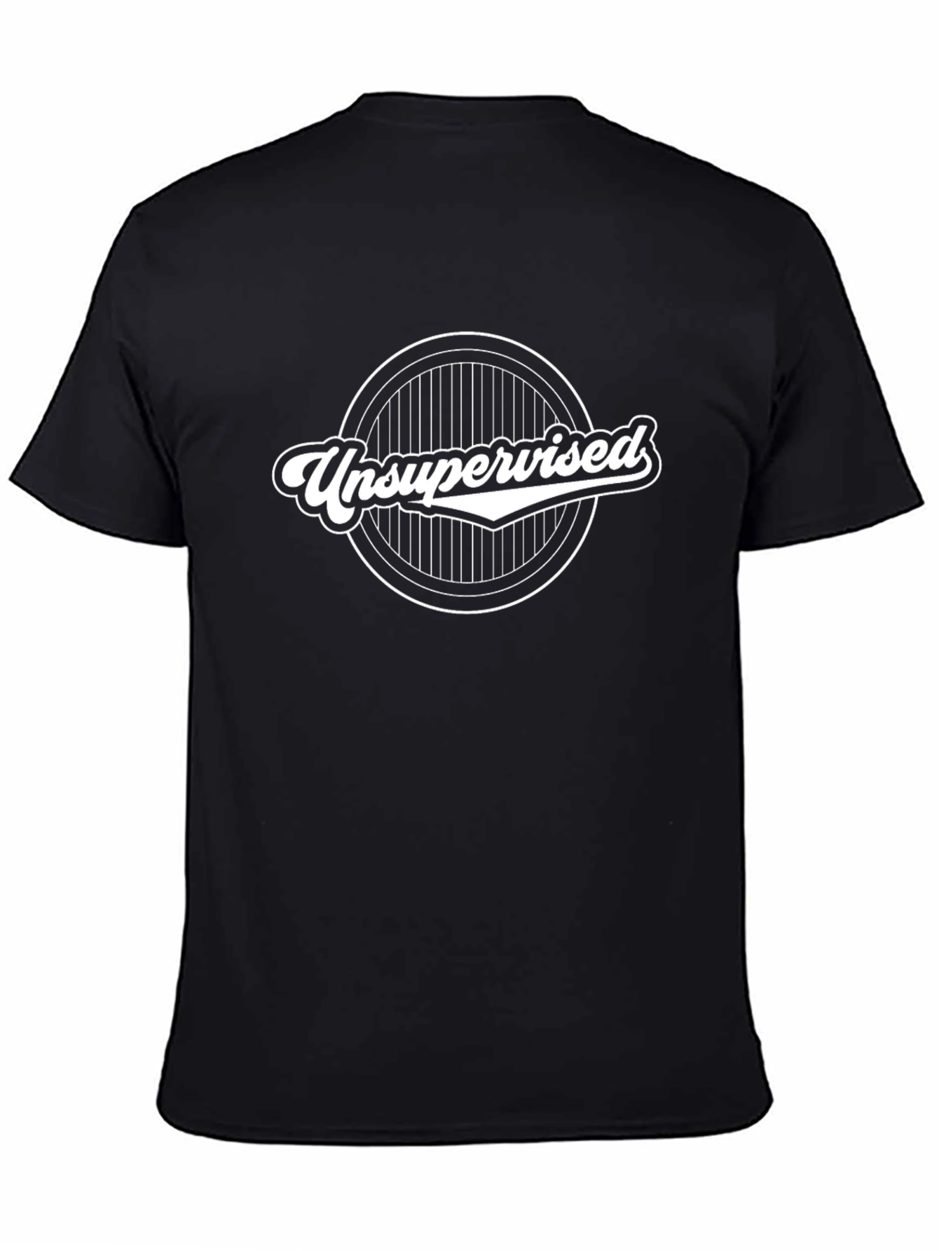 Unsupervised Black Graphic T-Shirt