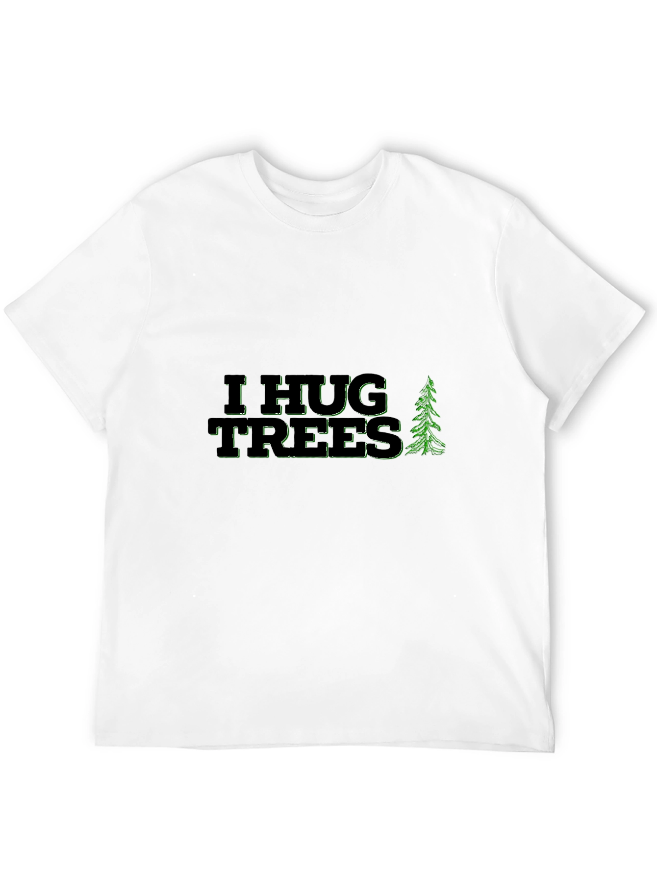 I Hug Trees Graphic Tee - Nature Lover Shirt