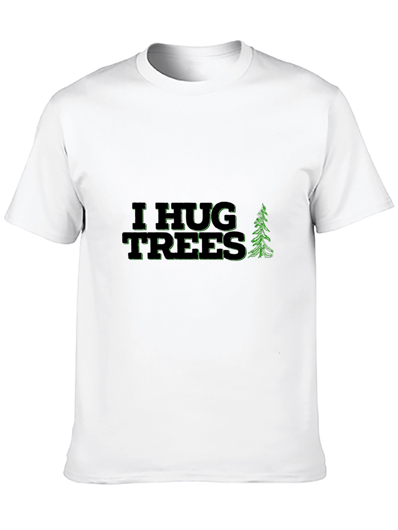 I Hug Trees Graphic Tee - Nature Lover Shirt