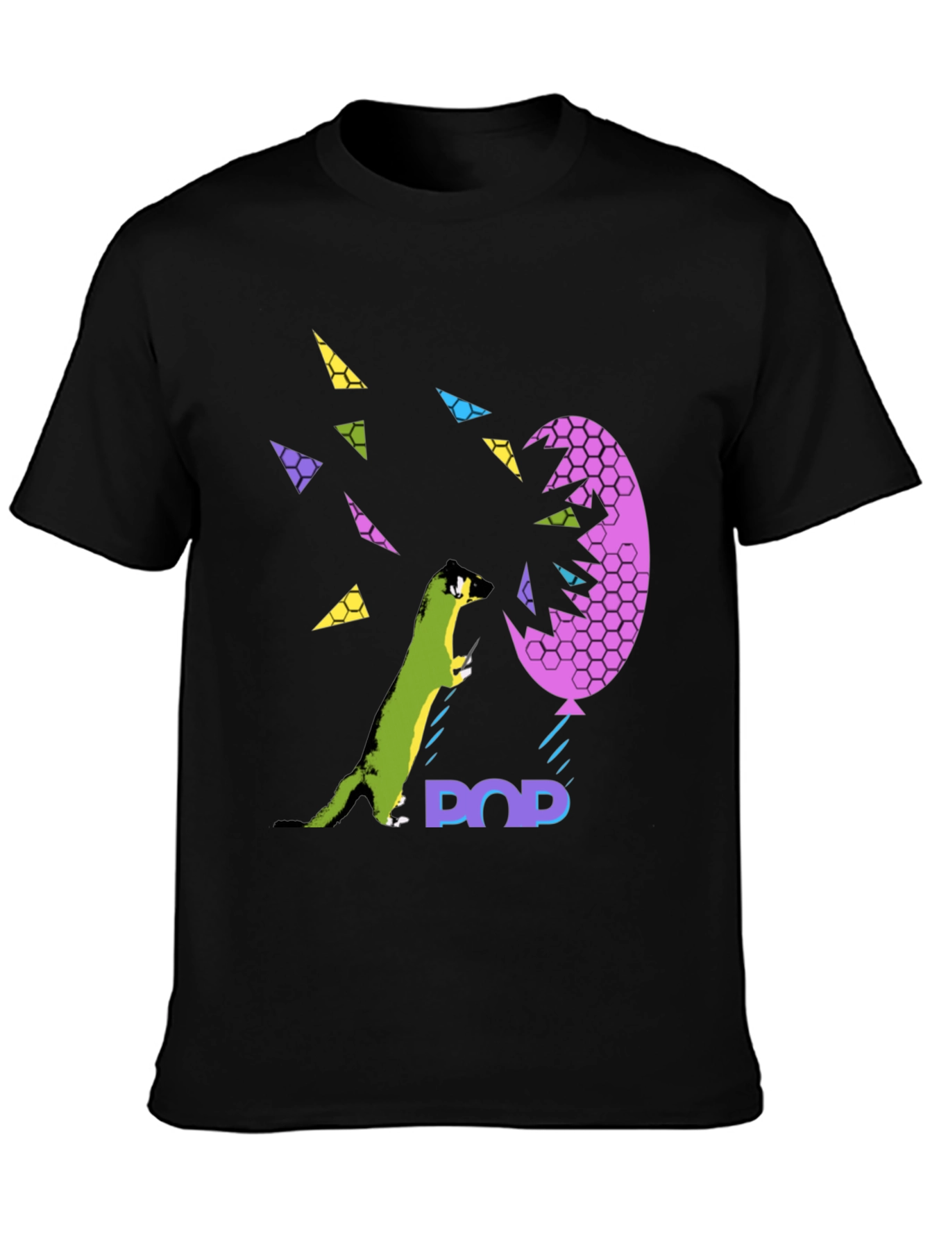 Funky Ferret Pop Art T-Shirt