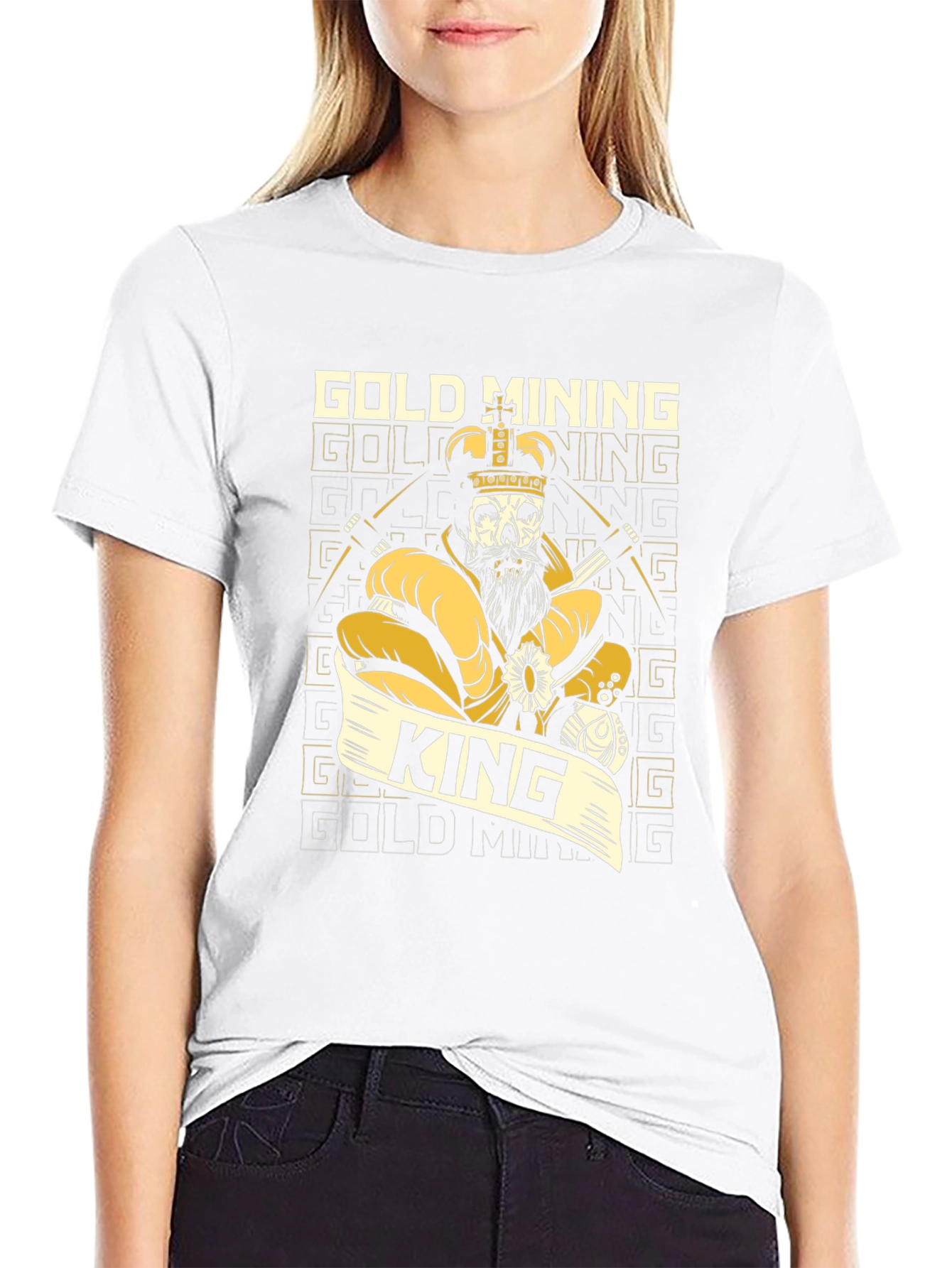 Gold Mining King Graphic Tee