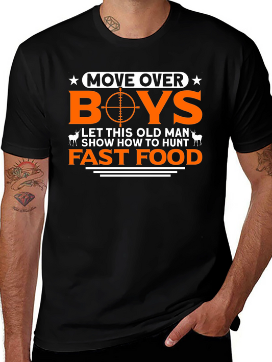 Funny Hunting T-Shirt: Move Over Boys