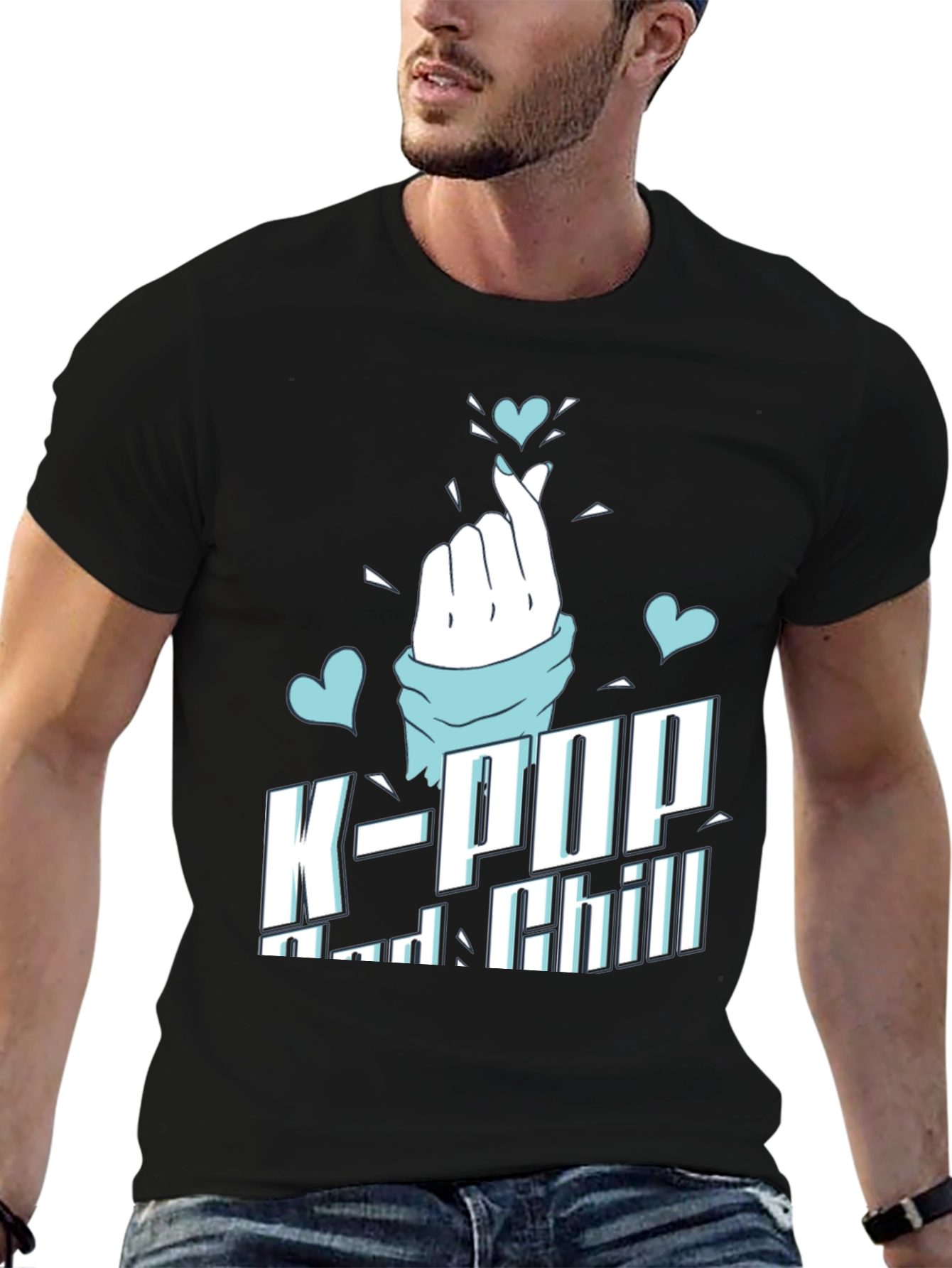 K-Pop and Chill Graphic Tee