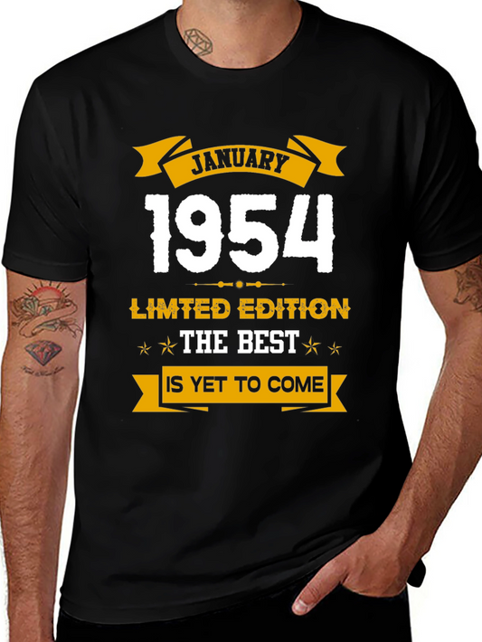 January 1954 Limited Edition Graphic T-Shirt