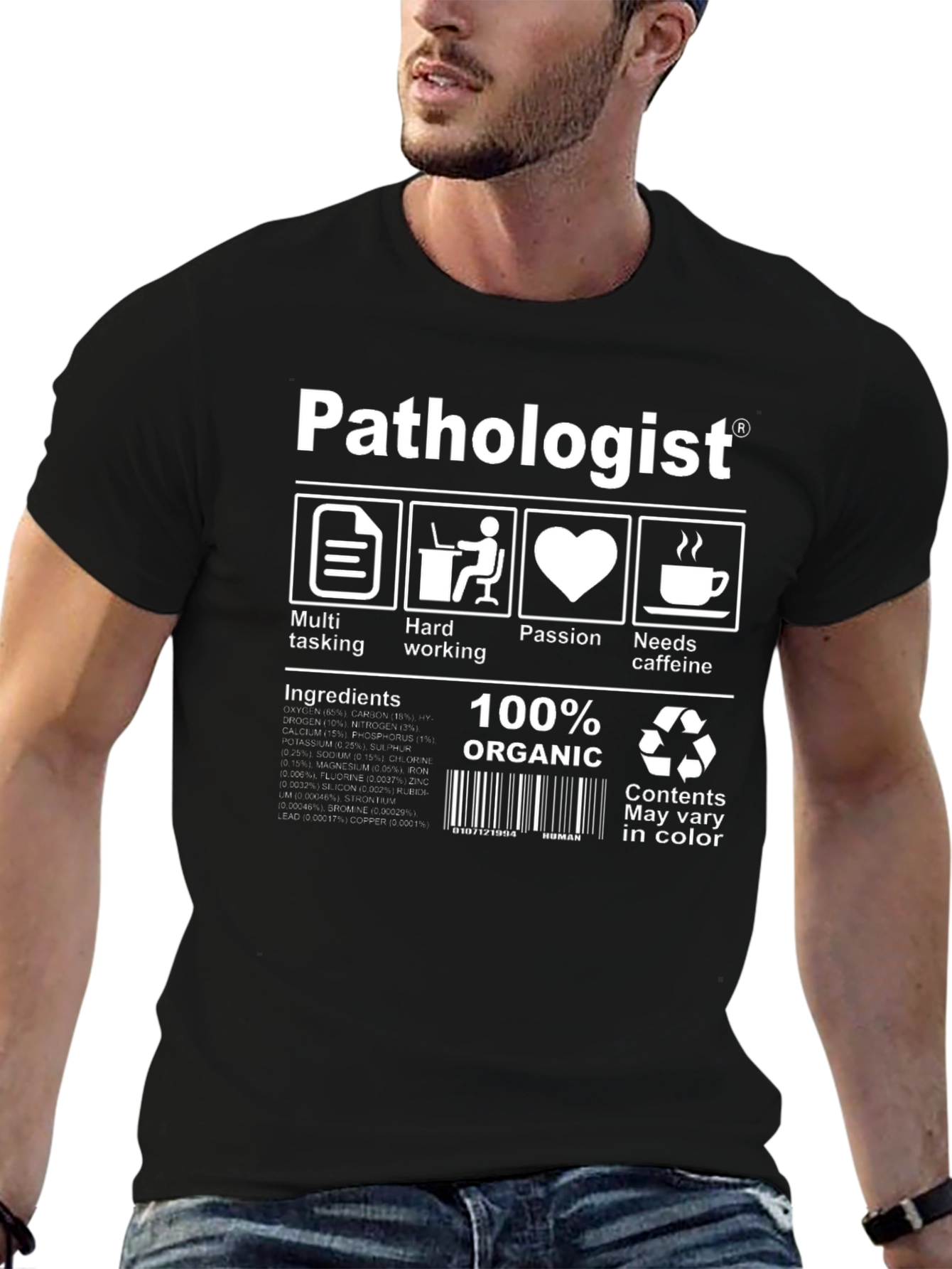 Pathologist T-Shirt: Multi-Tasking Caffeine Lover