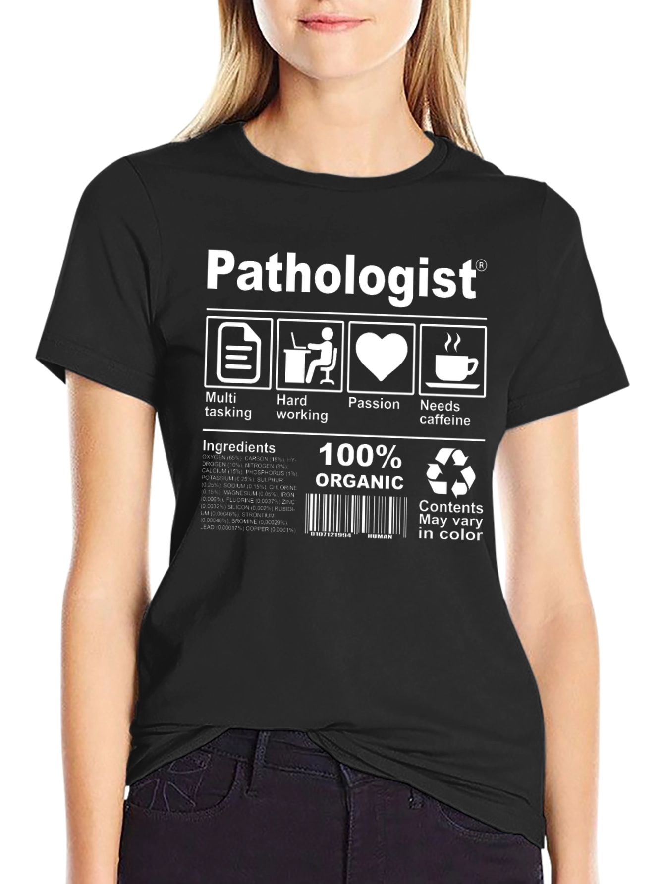 Pathologist T-Shirt: Multi-Tasking Caffeine Lover