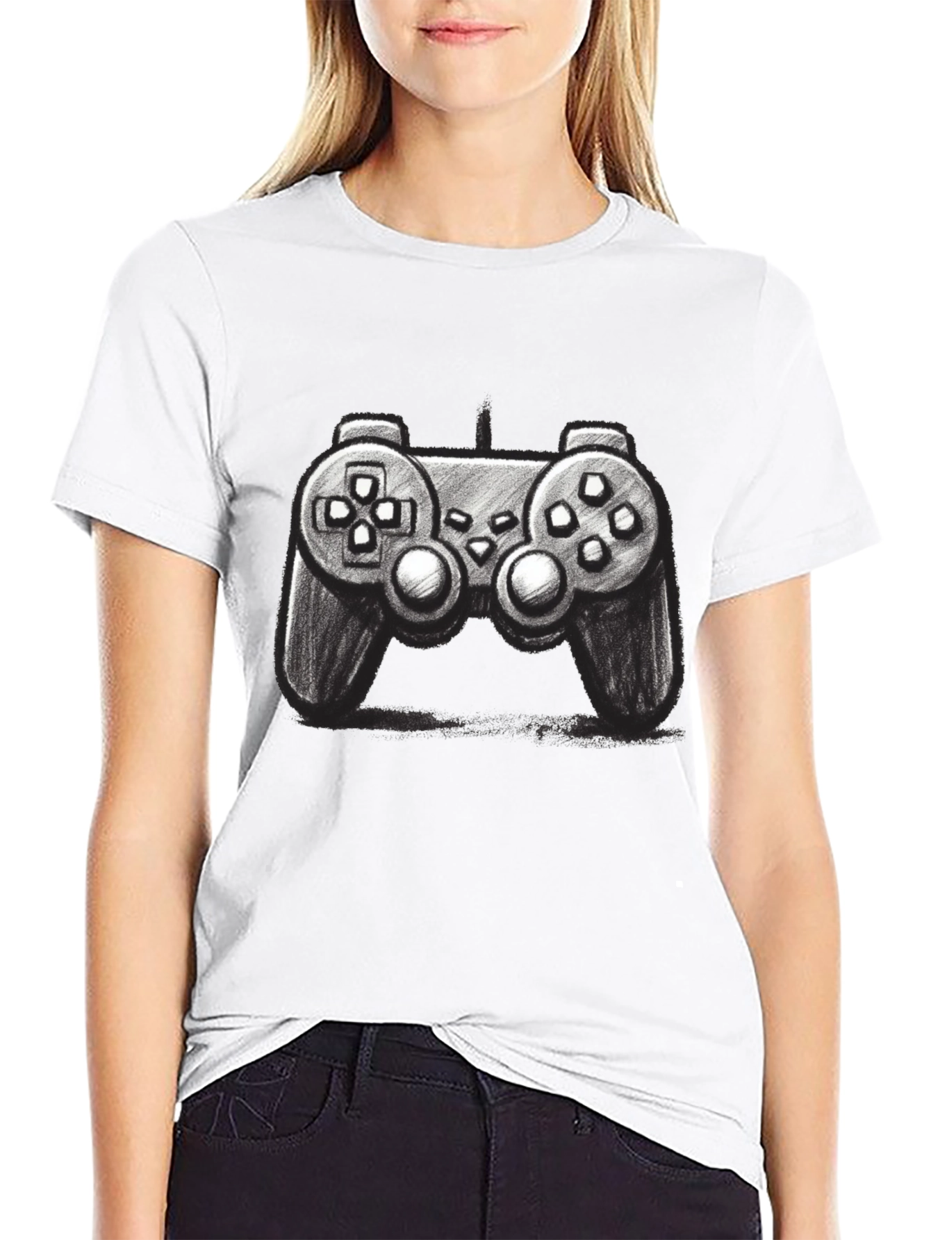 Gamer T-Shirt - Classic Controller Design