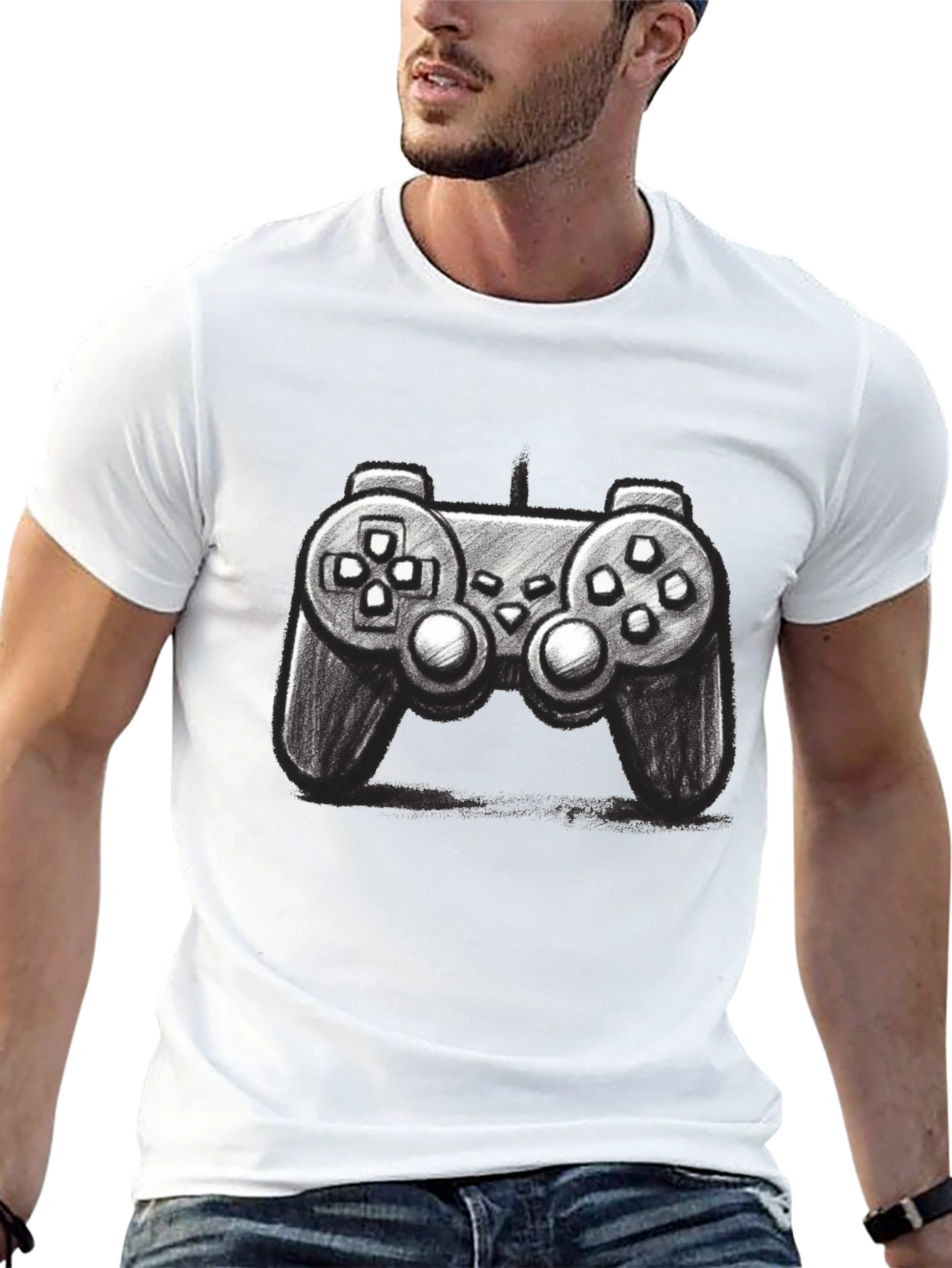 Gamer T-Shirt - Classic Controller Design
