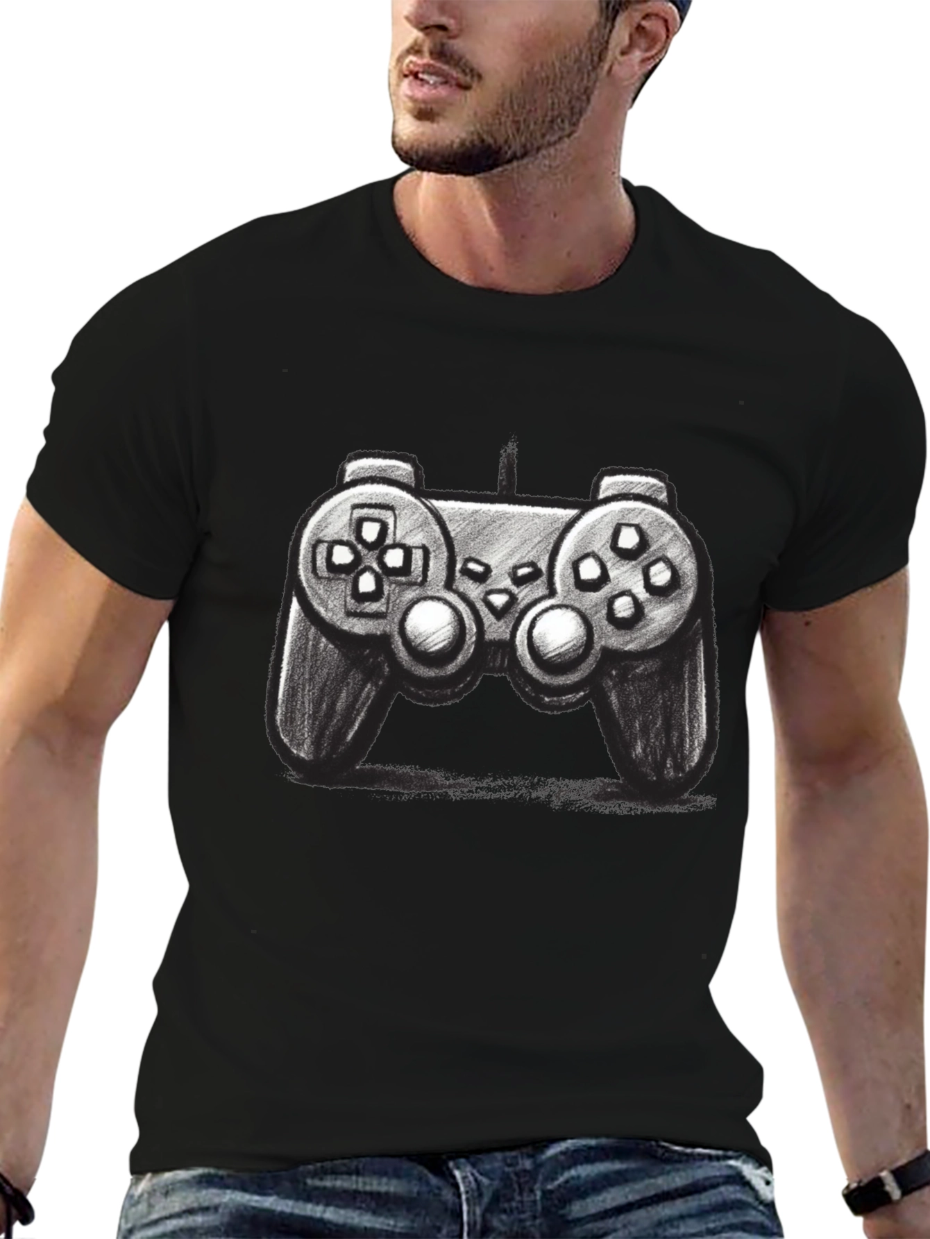 Gamer T-Shirt - Classic Controller Design