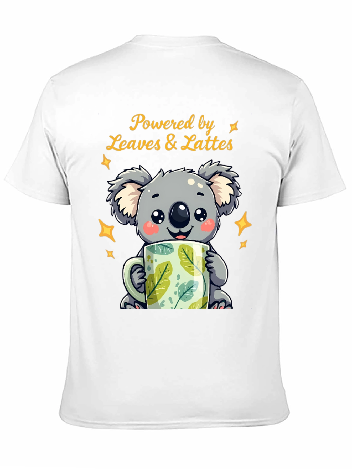 Koala Leaves & Lattes Graphic Tee