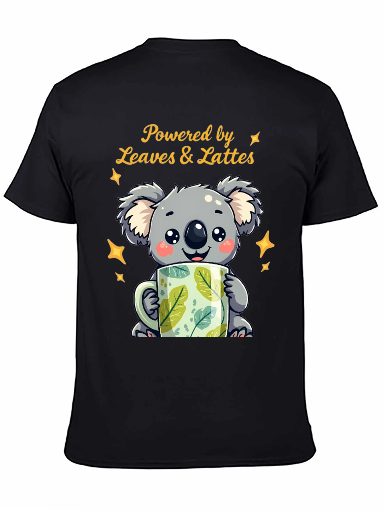 Koala Leaves & Lattes Graphic Tee