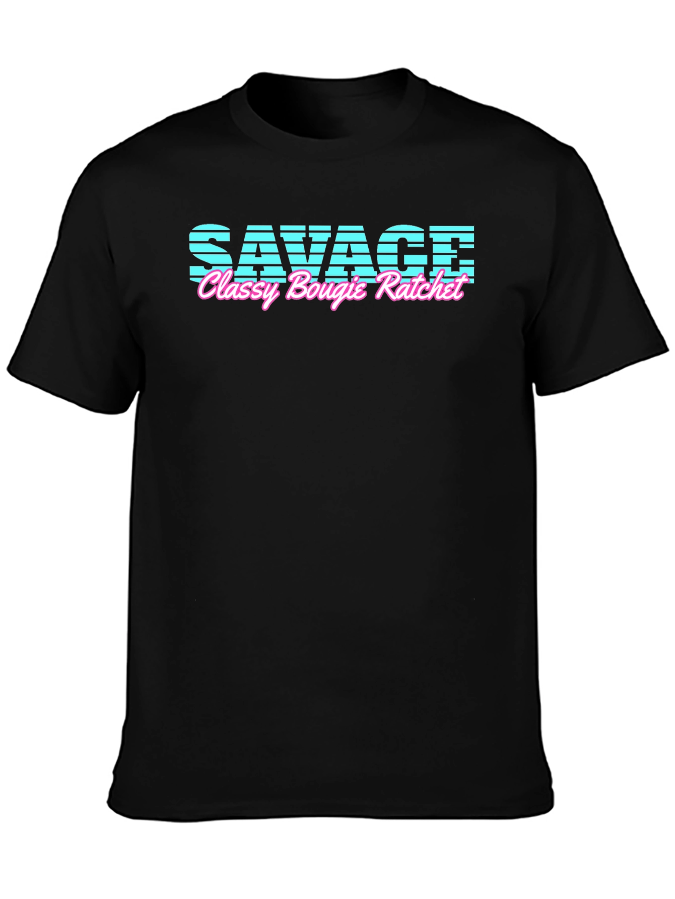 Savage Classy Bougie Ratchet Black T-Shirt