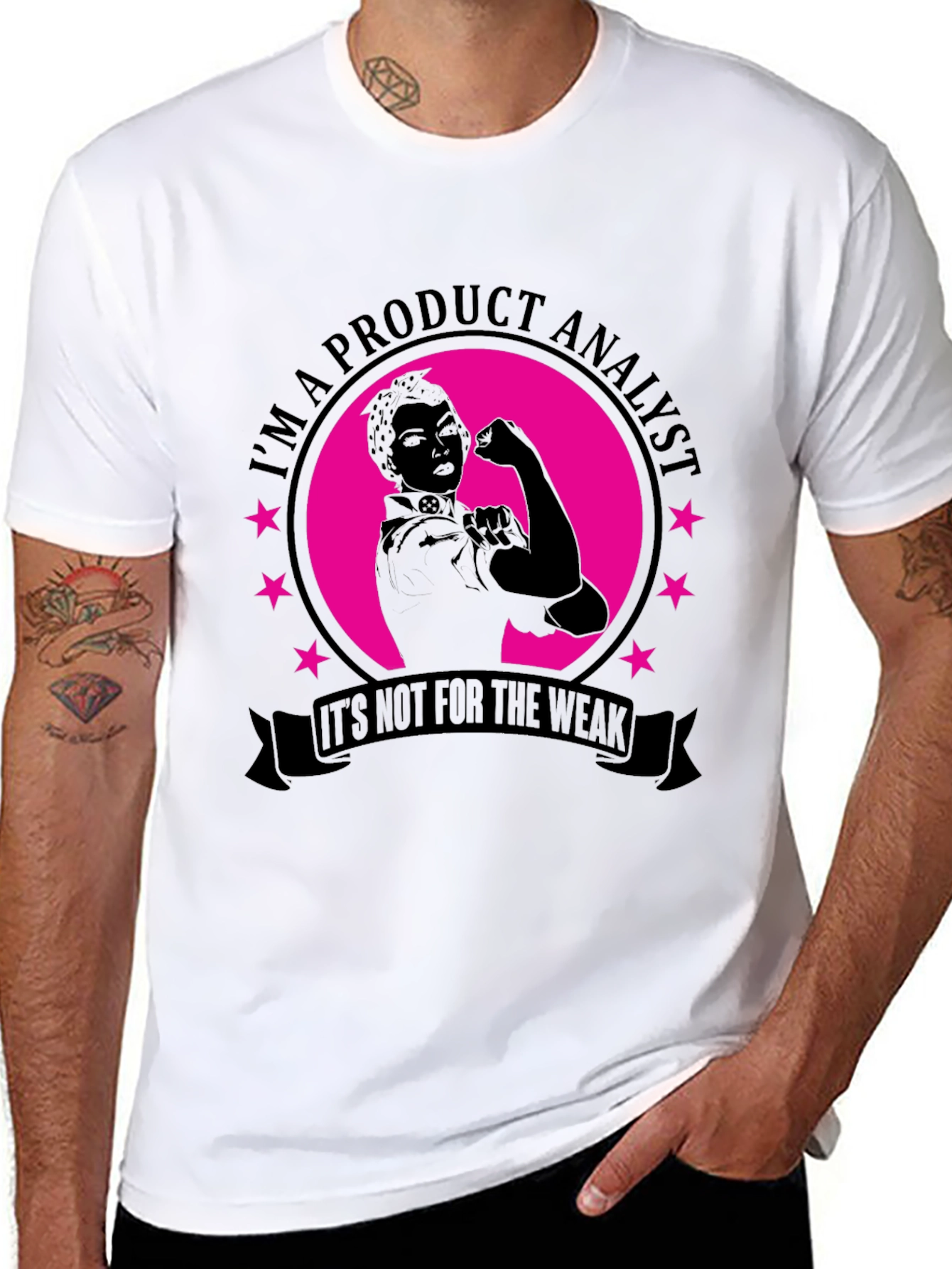 Product Analyst T-Shirt - Strong Women Design