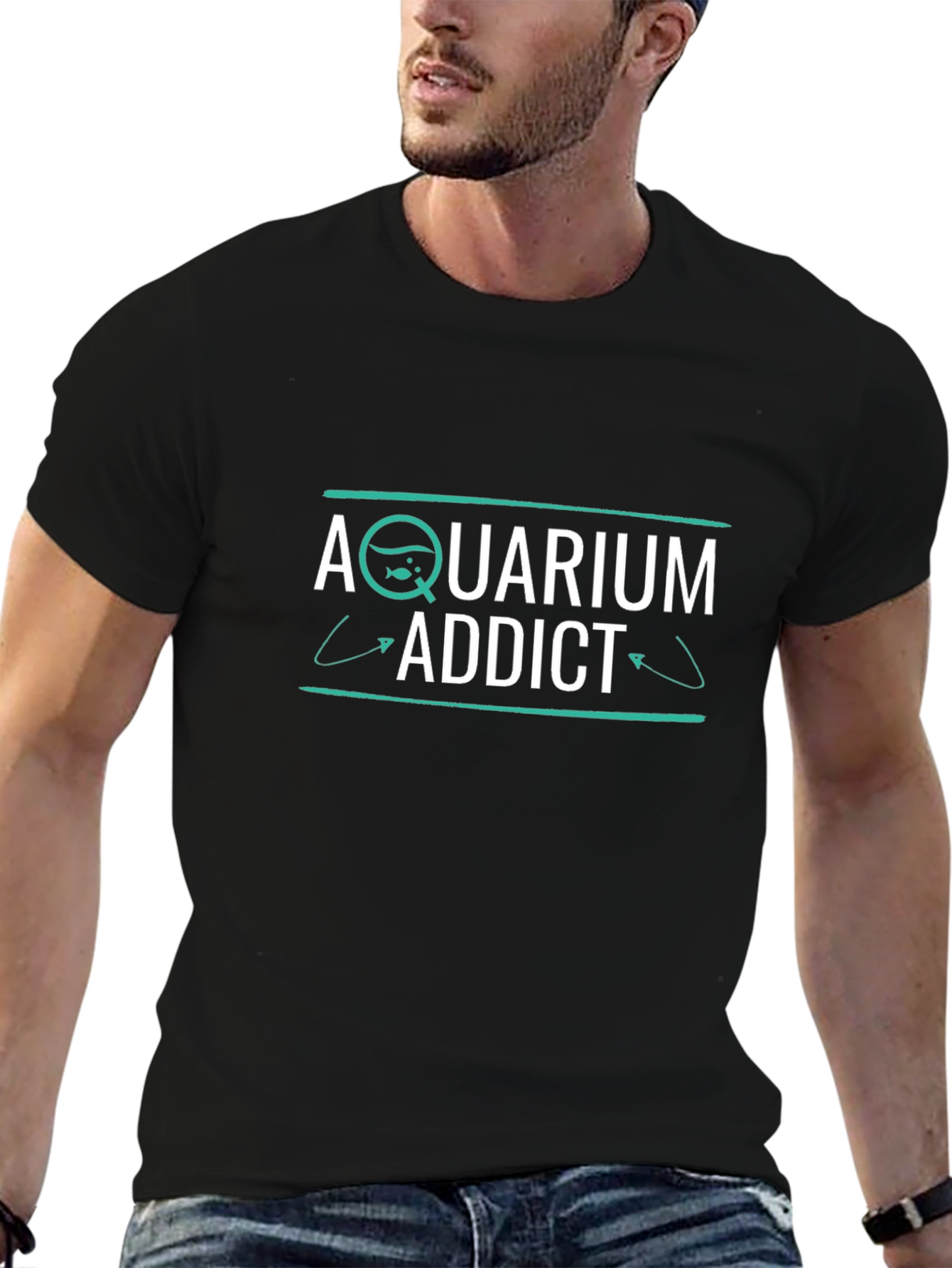 Aquarium Addict Graphic Tee