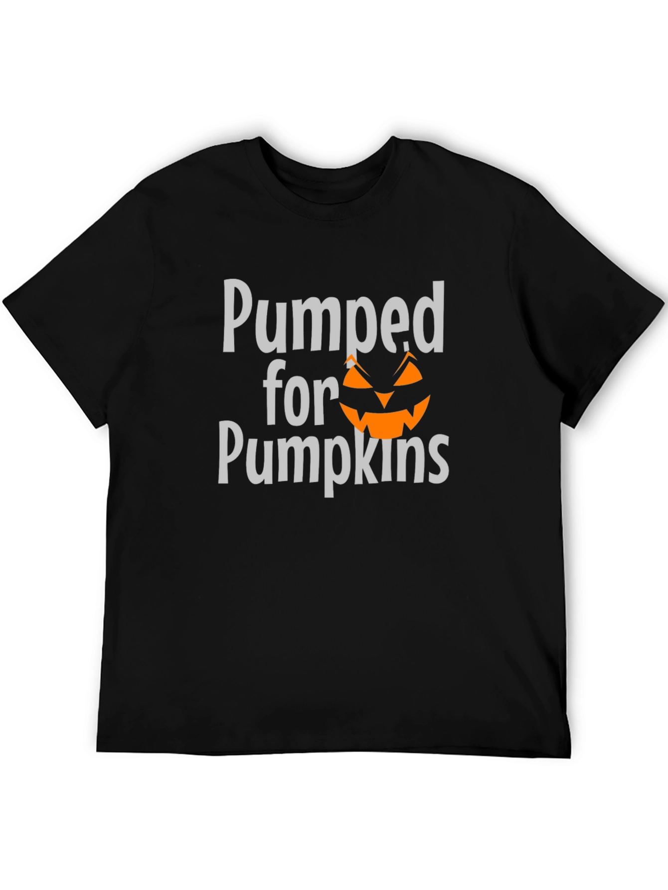 Pumped for Pumpkins Halloween T-Shirt