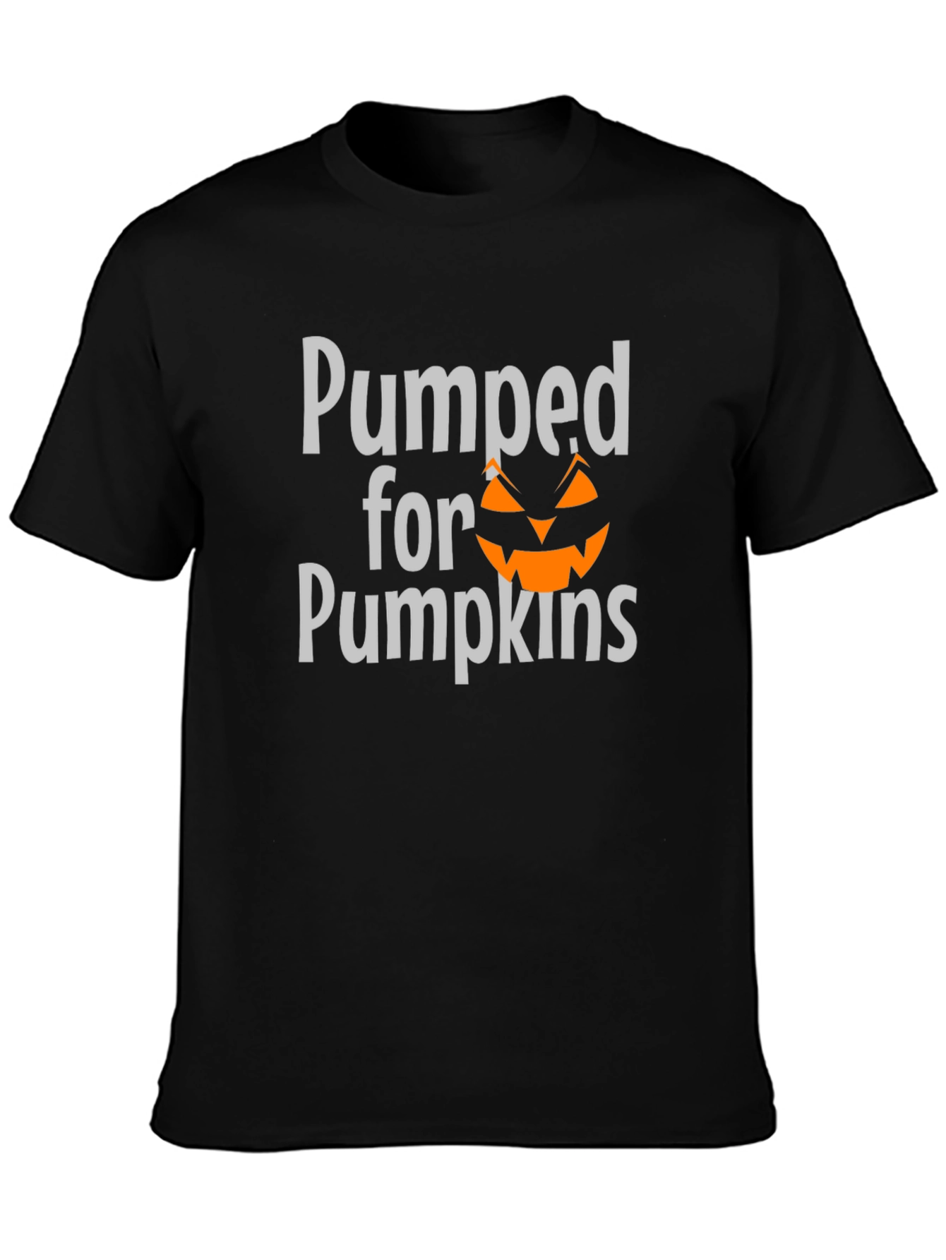 Pumped for Pumpkins Halloween T-Shirt