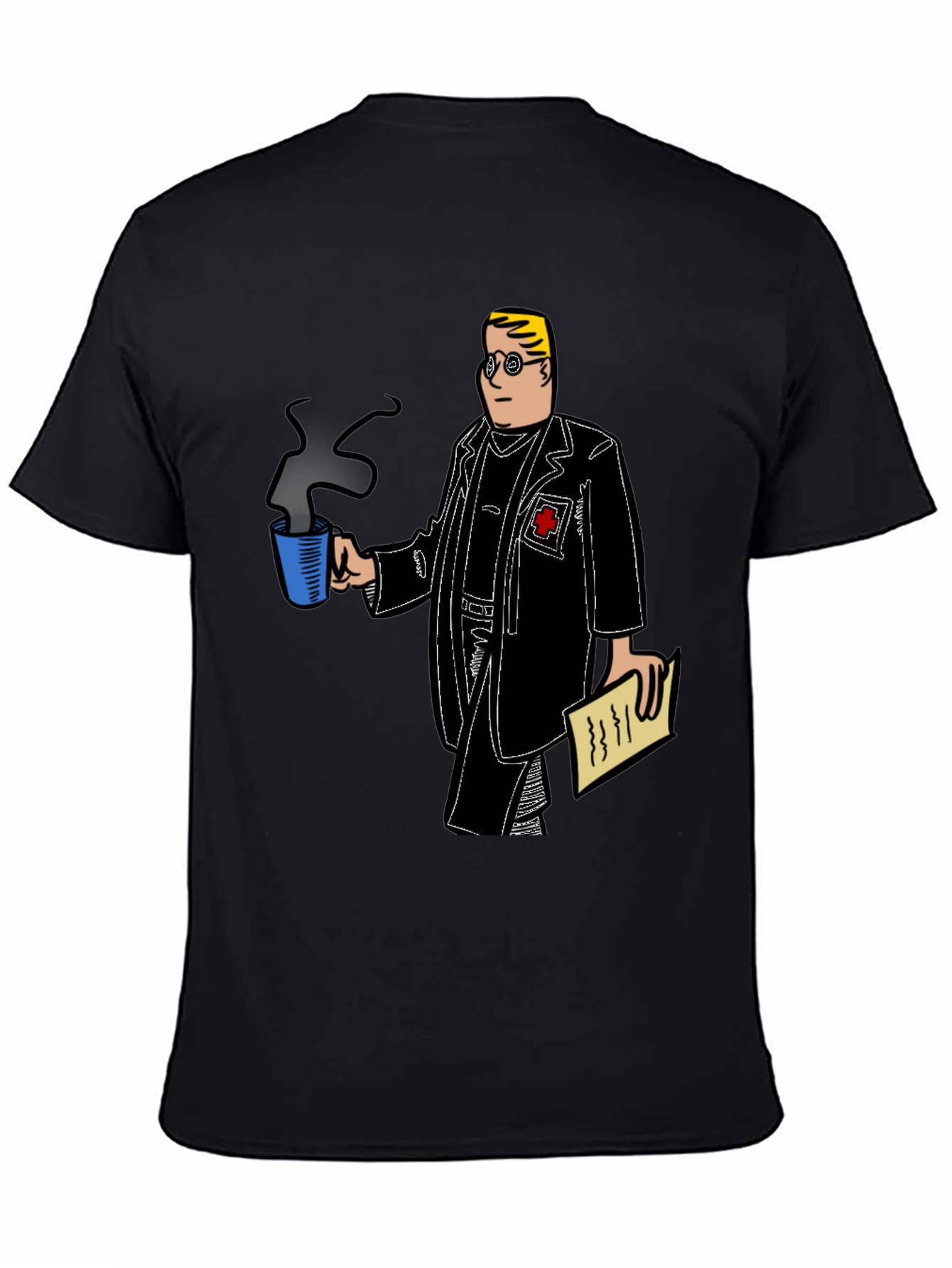 Doctor Graphic Tee - Coffee & Notes