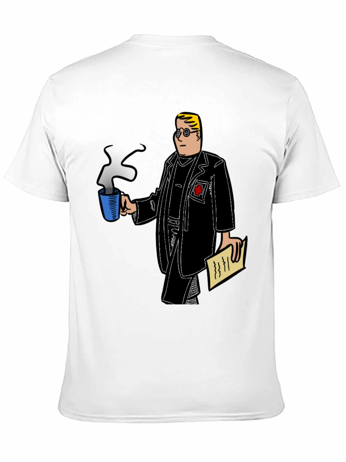 Doctor Graphic Tee - Coffee & Notes
