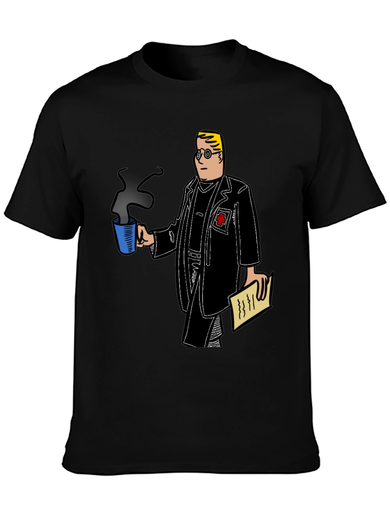 Doctor Graphic Tee - Coffee & Notes