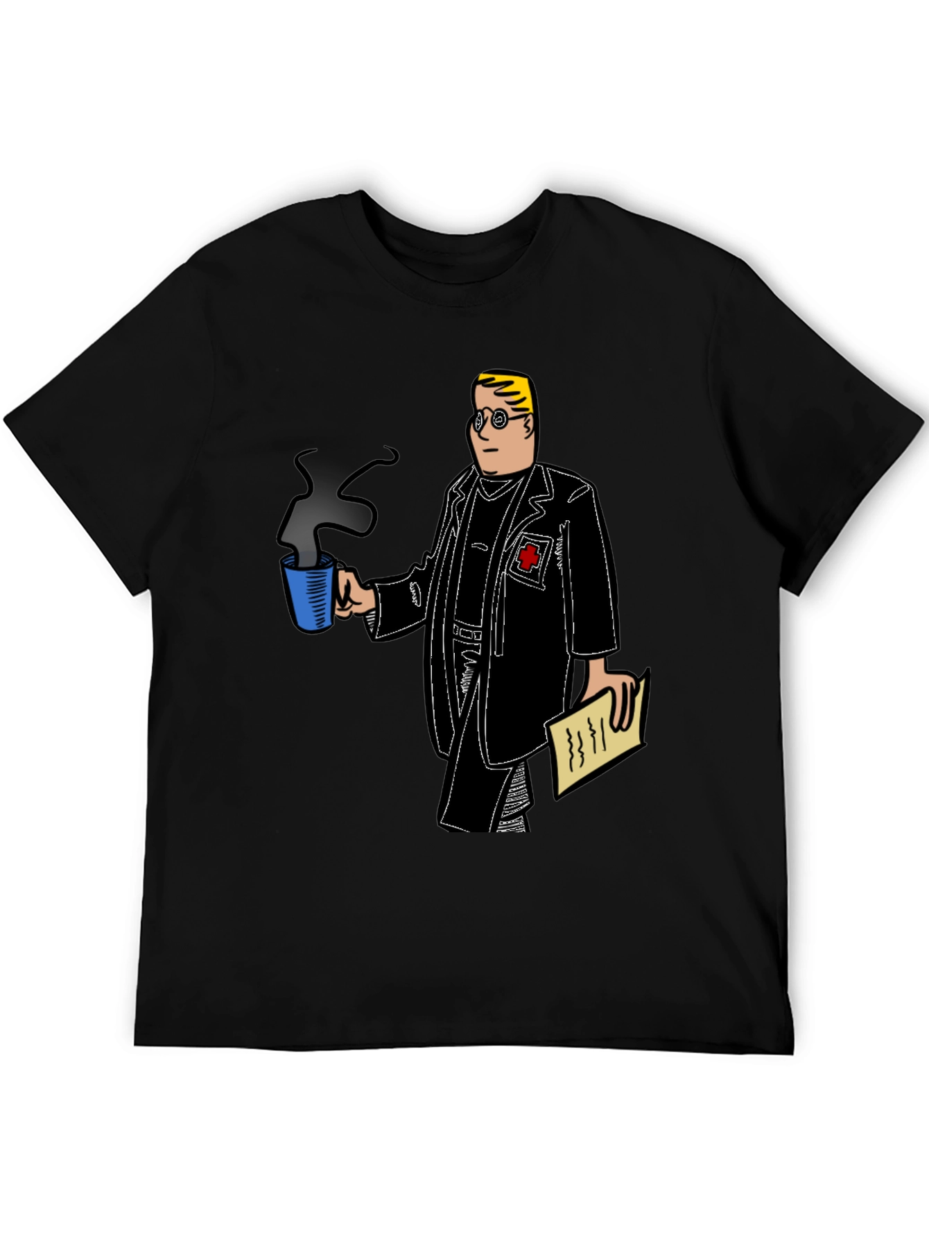 Doctor Graphic Tee - Coffee & Notes