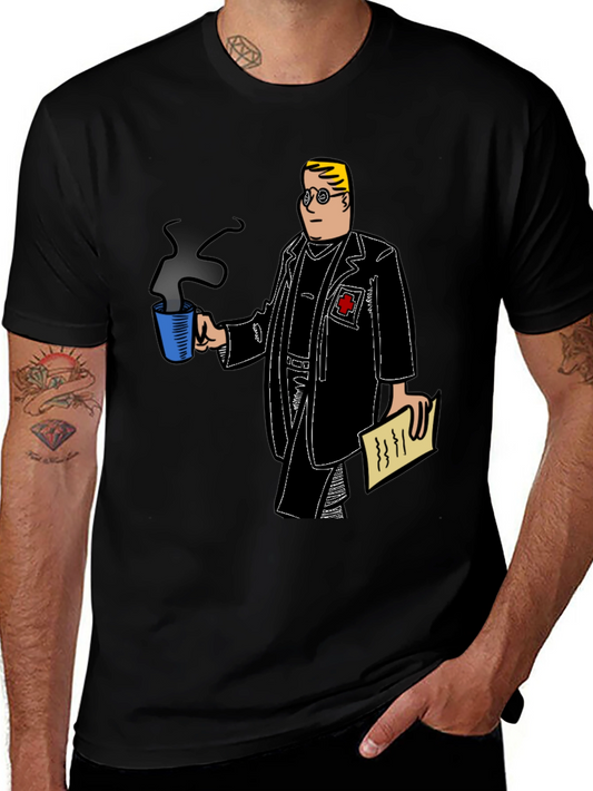 Doctor Graphic Tee - Coffee & Notes