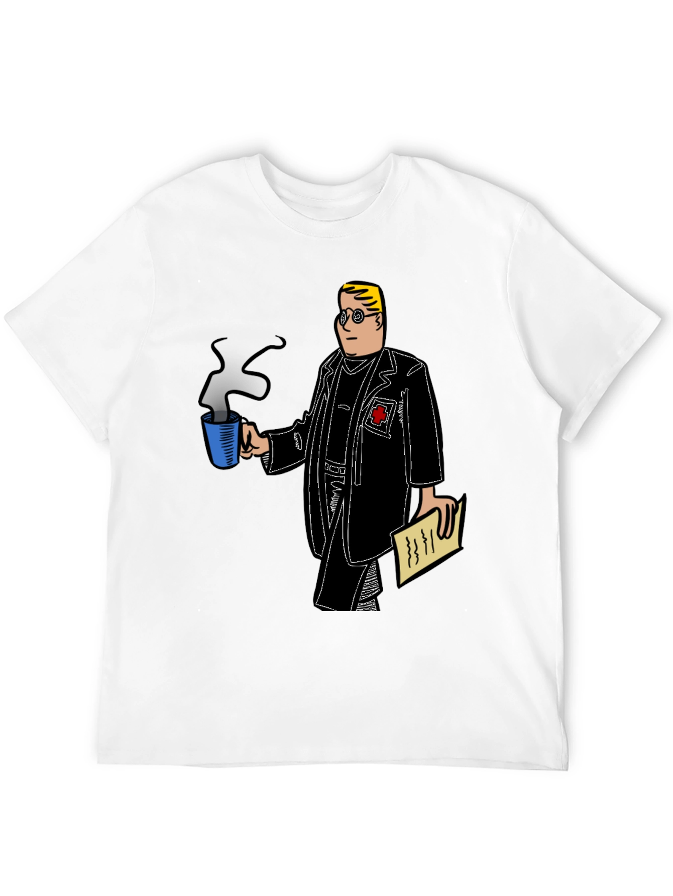 Doctor Graphic Tee - Coffee & Notes