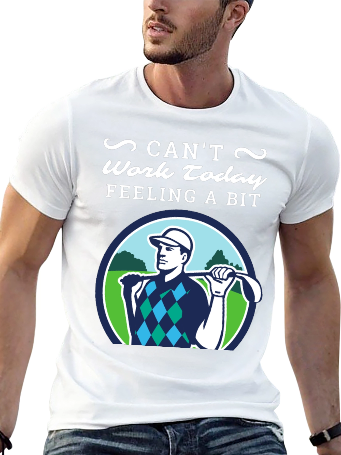 Cant Work Today Golf T-Shirt
