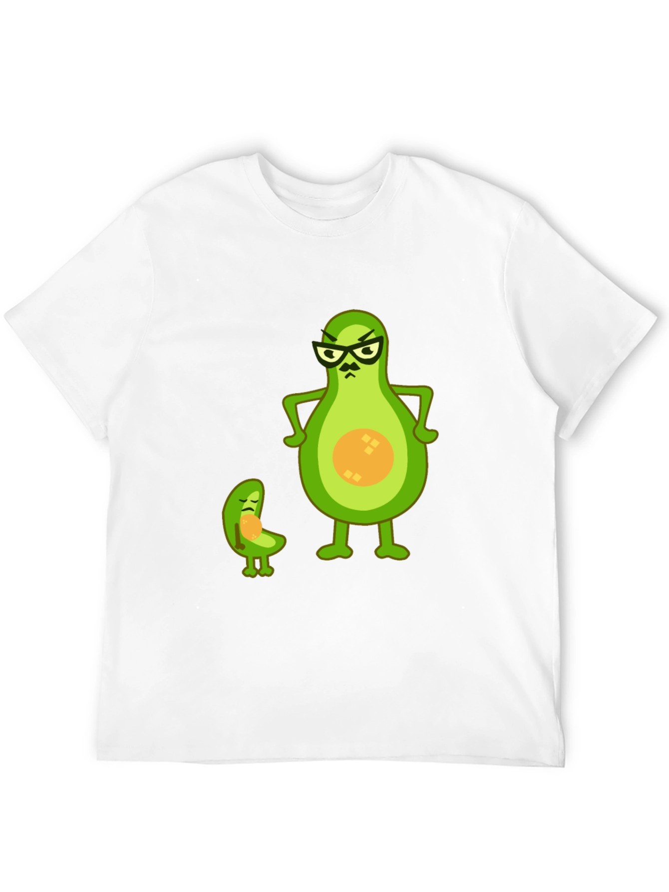 Avocado Dad and Son Graphic Tee - Black