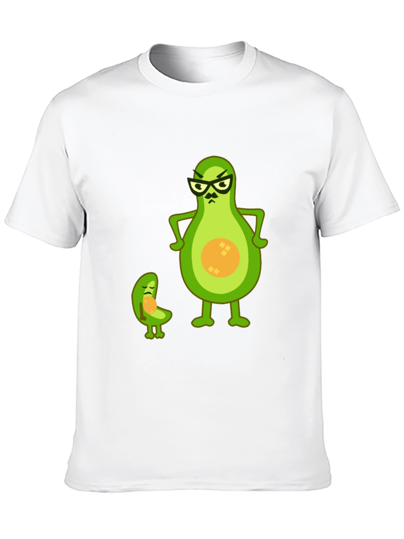 Avocado Dad and Son Graphic Tee - Black