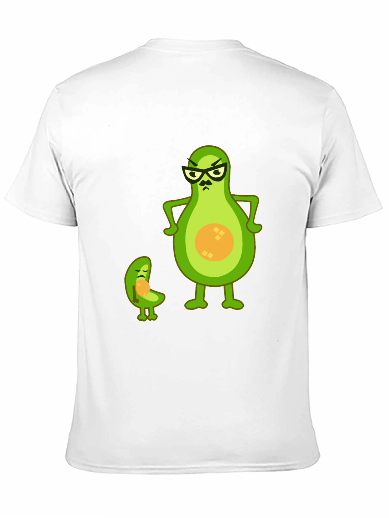 Avocado Dad and Son Graphic Tee - Black