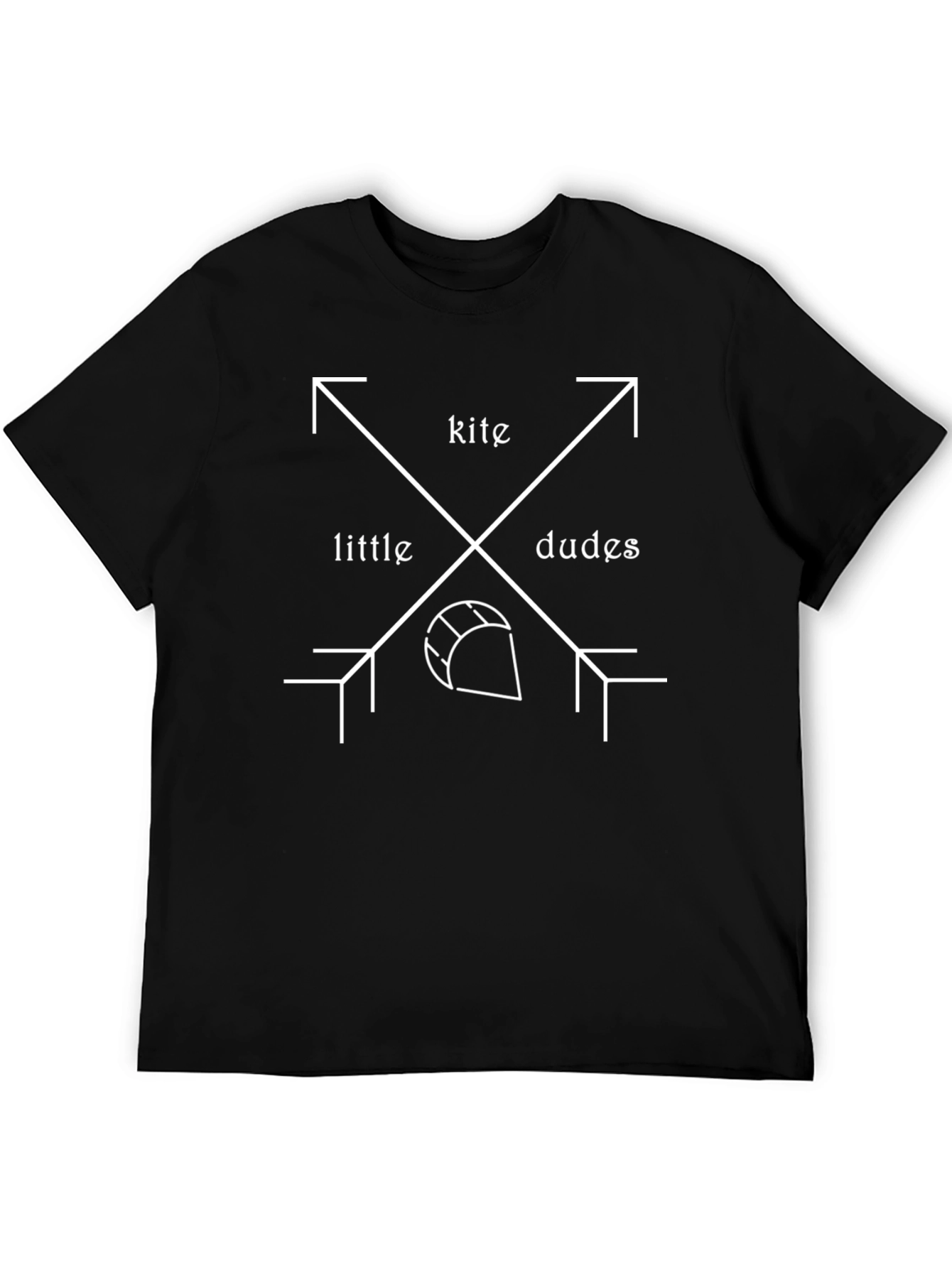Kite Little Dudes Black T-Shirt