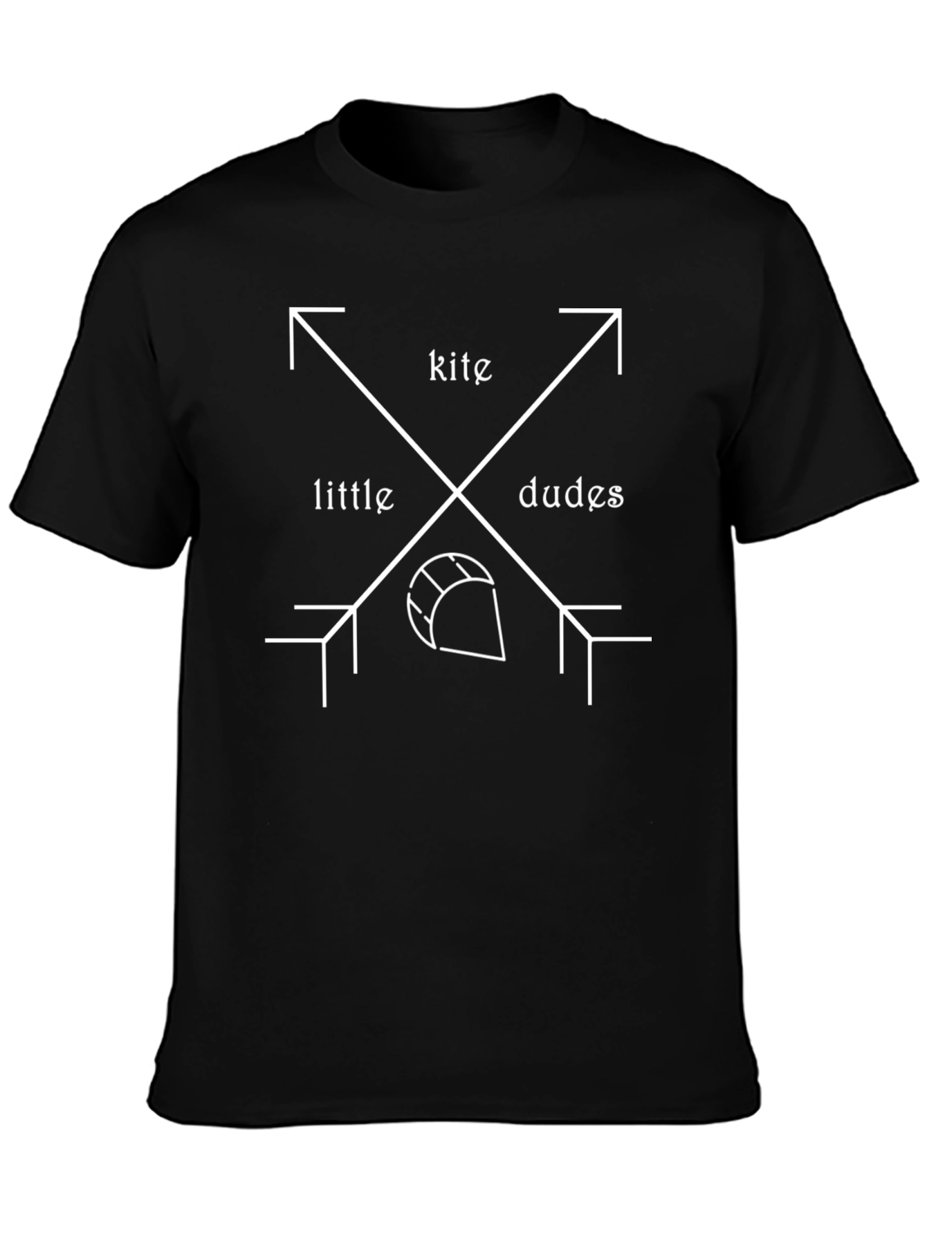 Kite Little Dudes Black T-Shirt