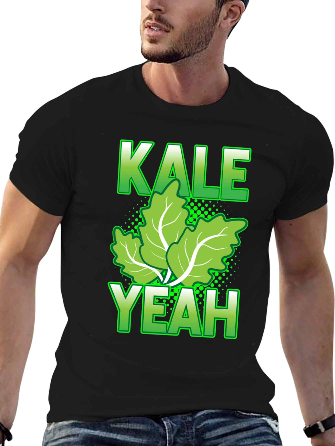 Kale Yeah T-Shirt - Funny Vegan Tee