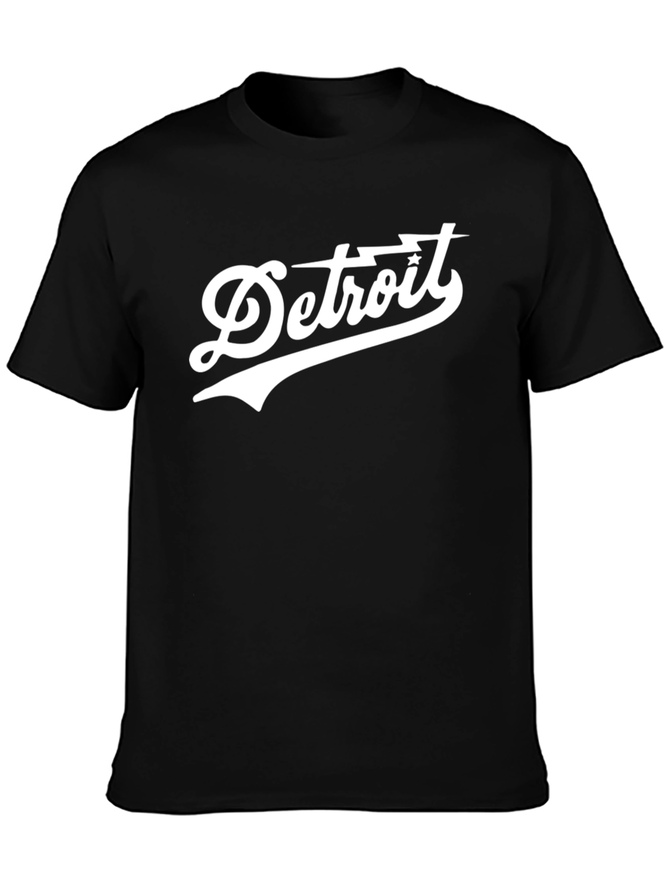 Detroit Graphic Tee - Black