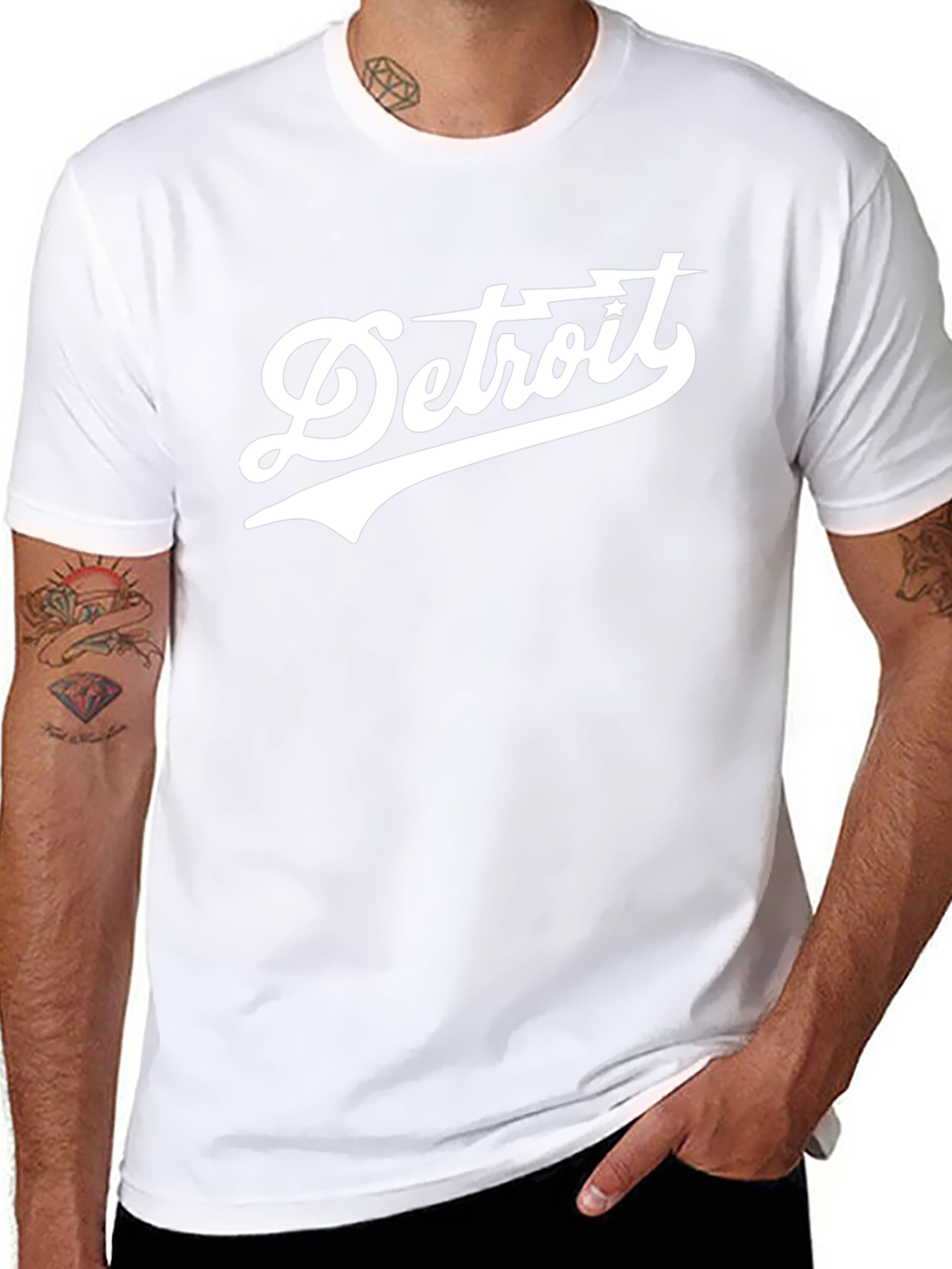 Detroit Graphic Tee - Black