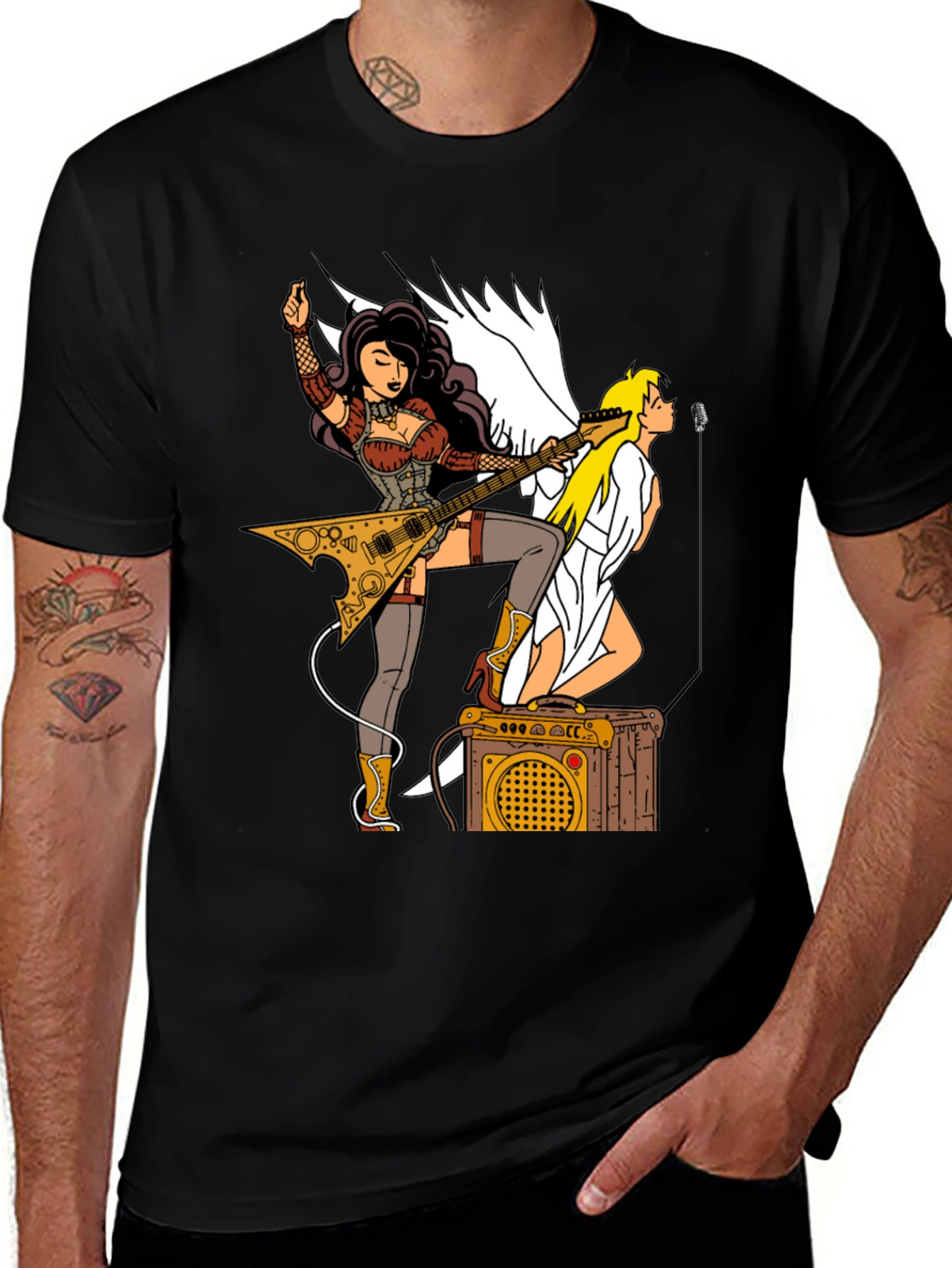 Rock Goddess Graphic T-Shirt