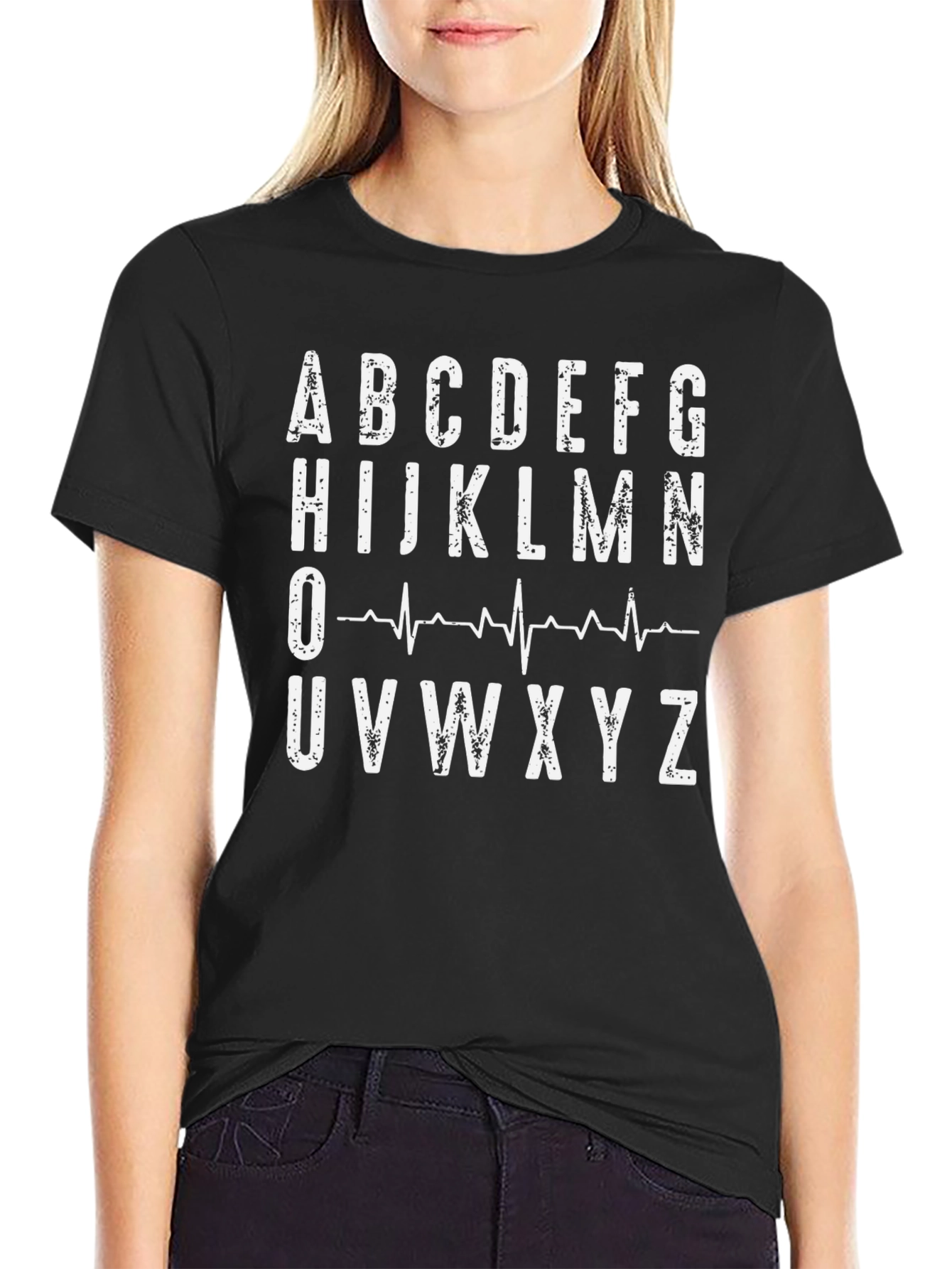 Alphabet Heartbeat T-Shirt