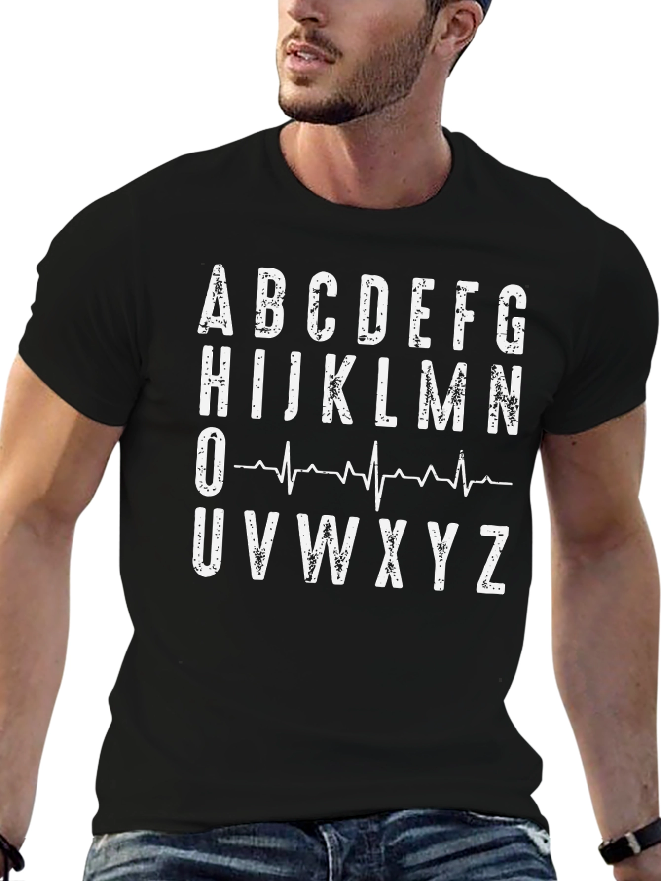 Alphabet Heartbeat T-Shirt