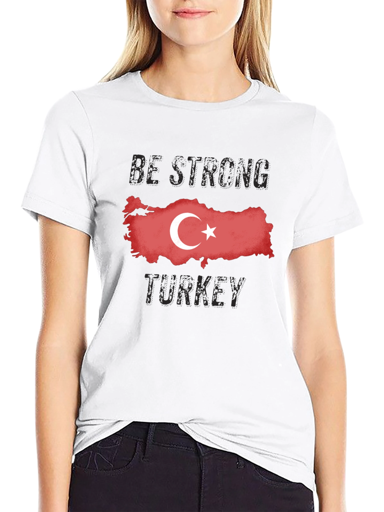 Be Strong Turkey Flag T-Shirt