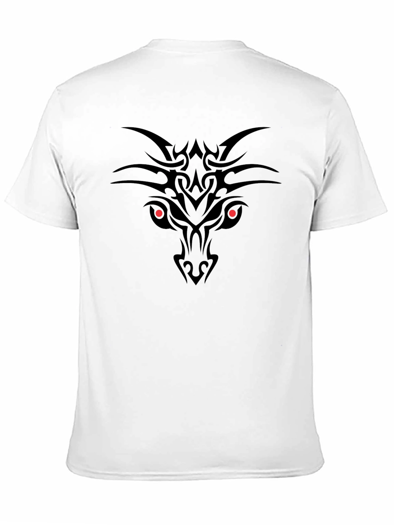 Dragon Eye Tribal Black T-Shirt