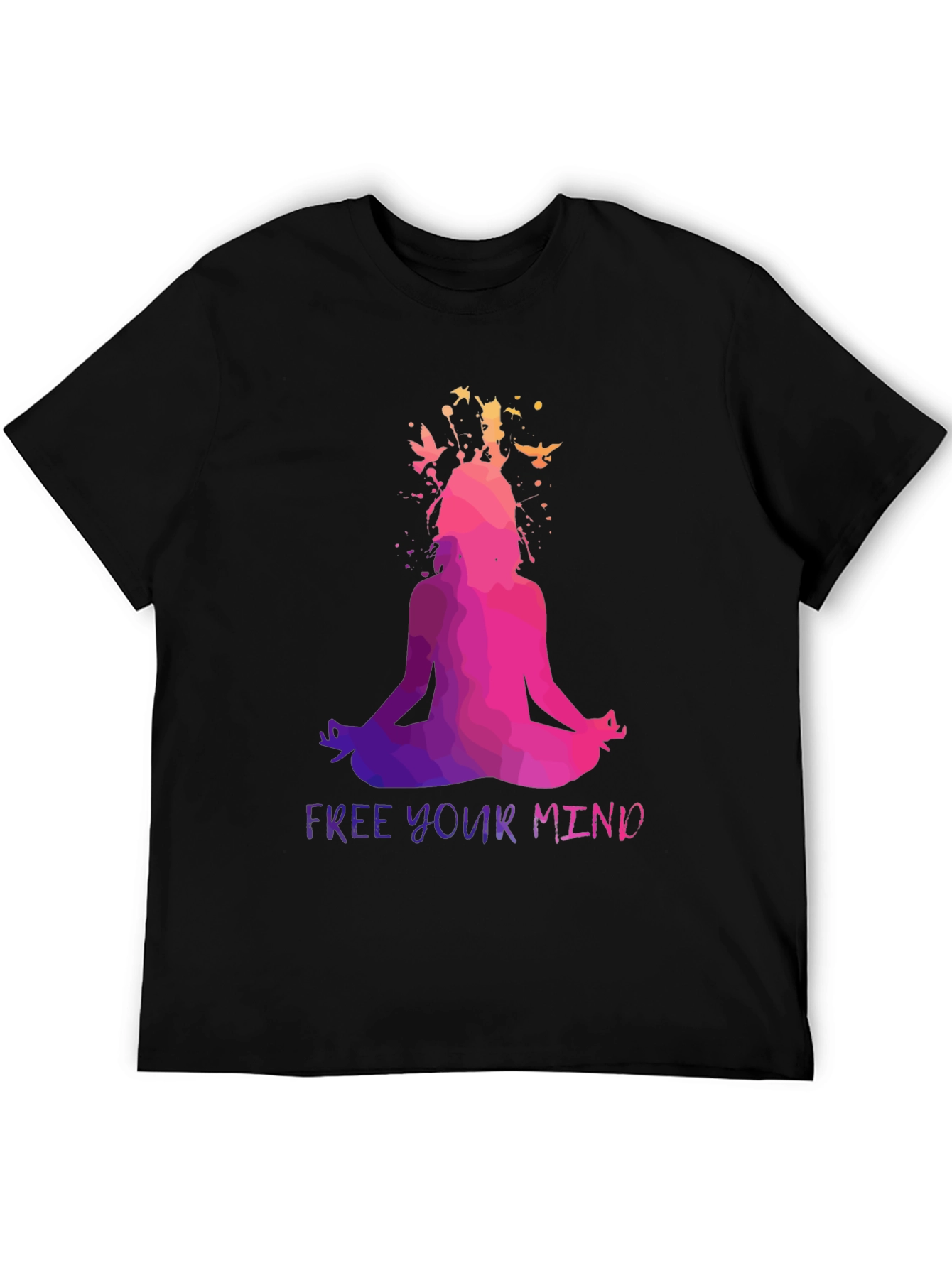 Free Your Mind Yoga Meditation T-Shirt