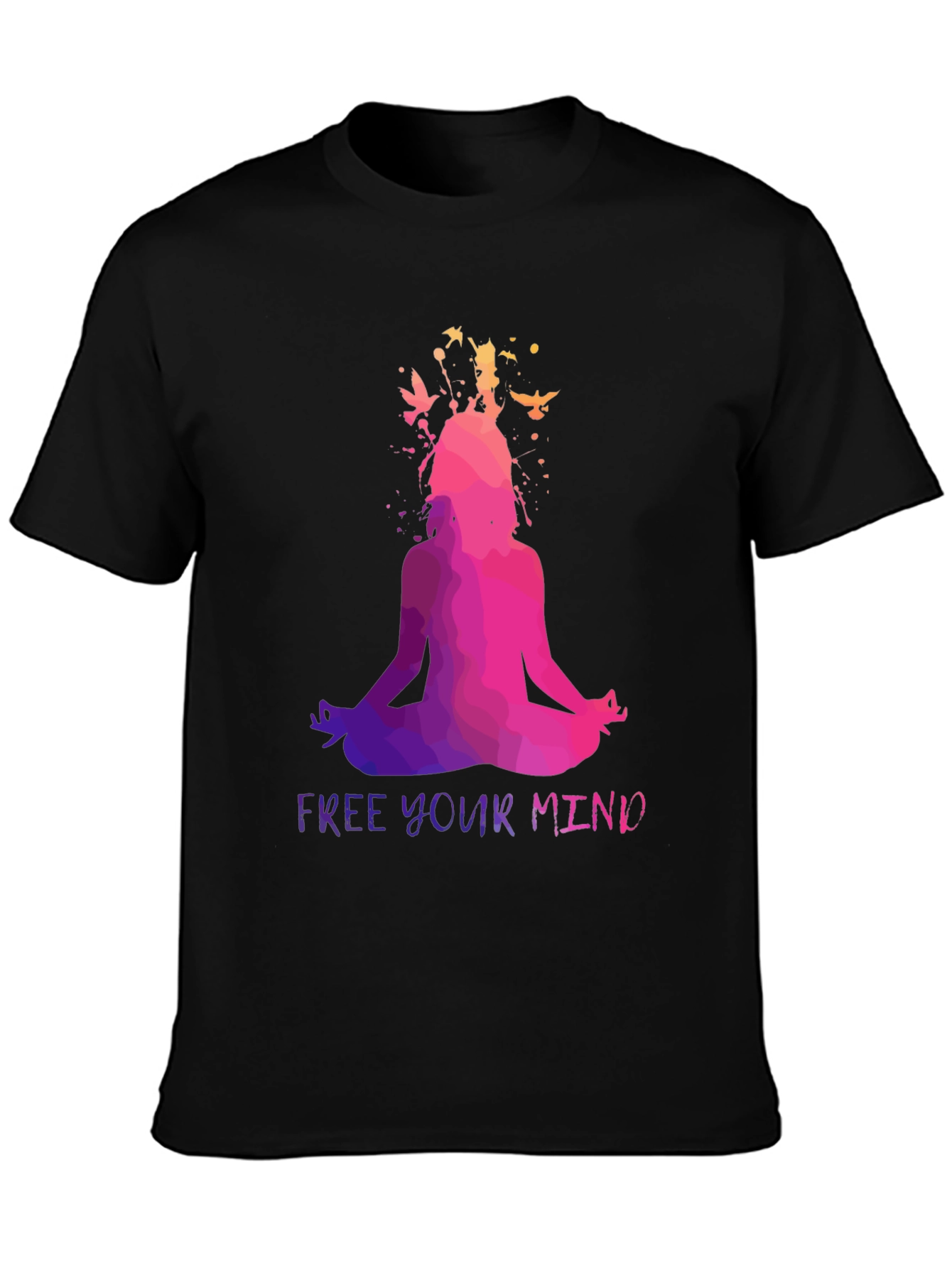 Free Your Mind Yoga Meditation T-Shirt