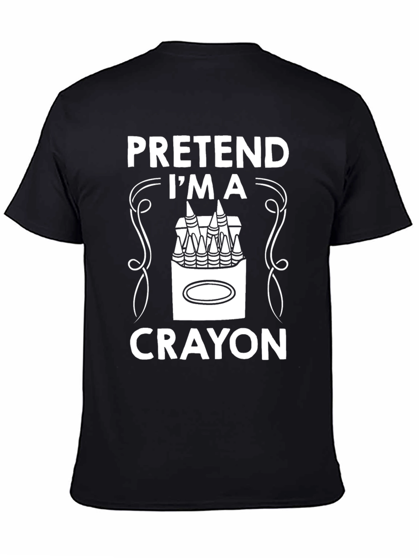 Pretend Im A Crayon - Funny Costume Party T-Shirt