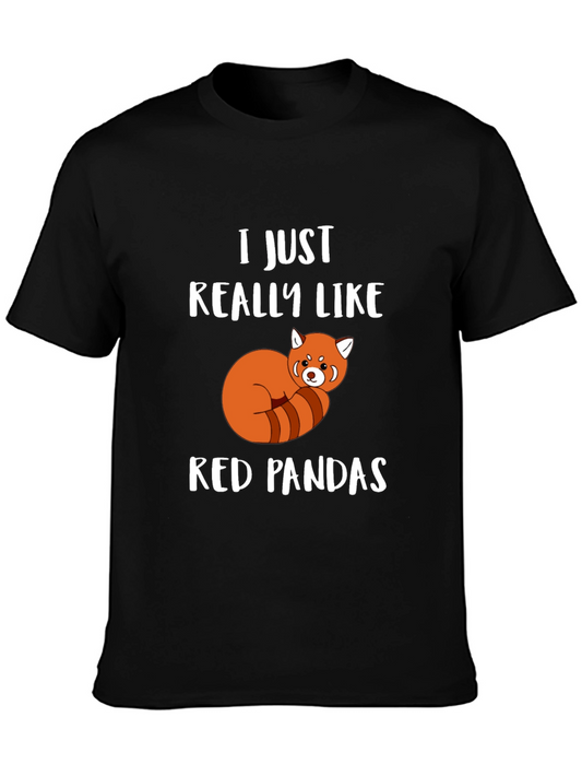 Red Panda Lover T-Shirt - Cute Animal Graphic Tee
