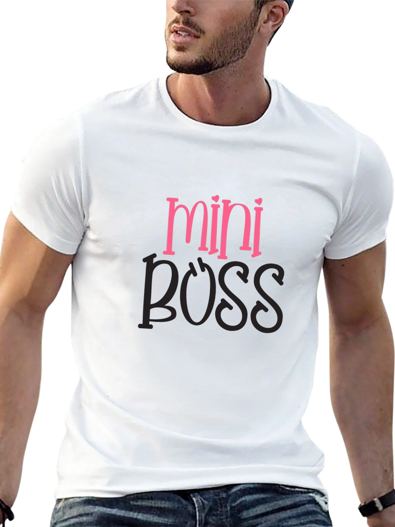 Mini Boss Black Graphic Tee